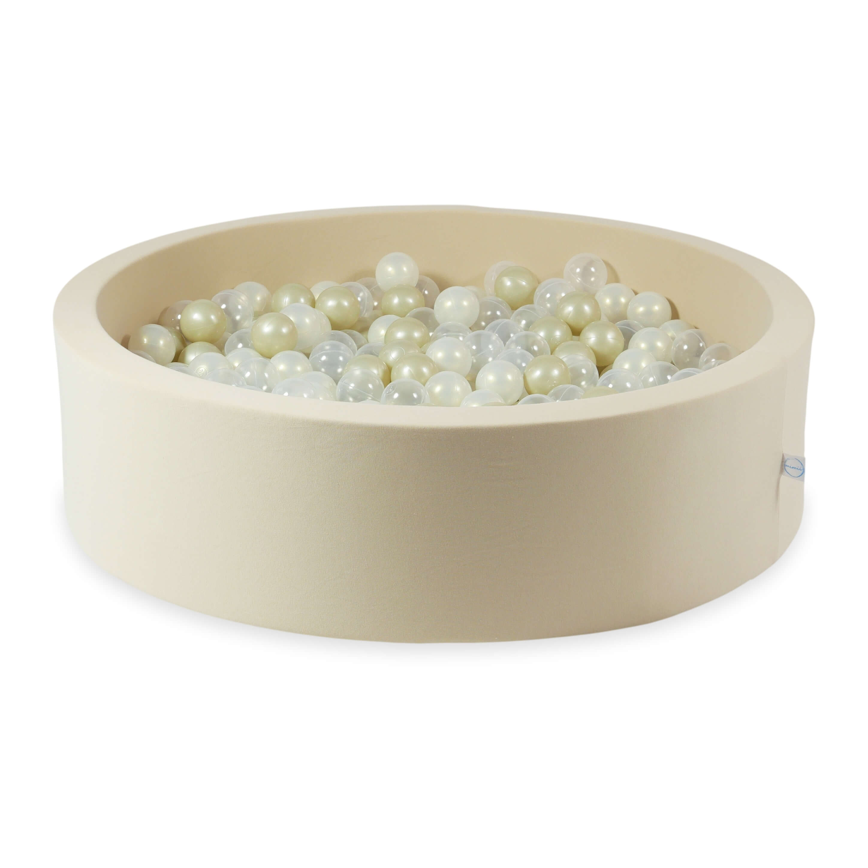 Ball Pit in beige 110x30 cm with 400 balls