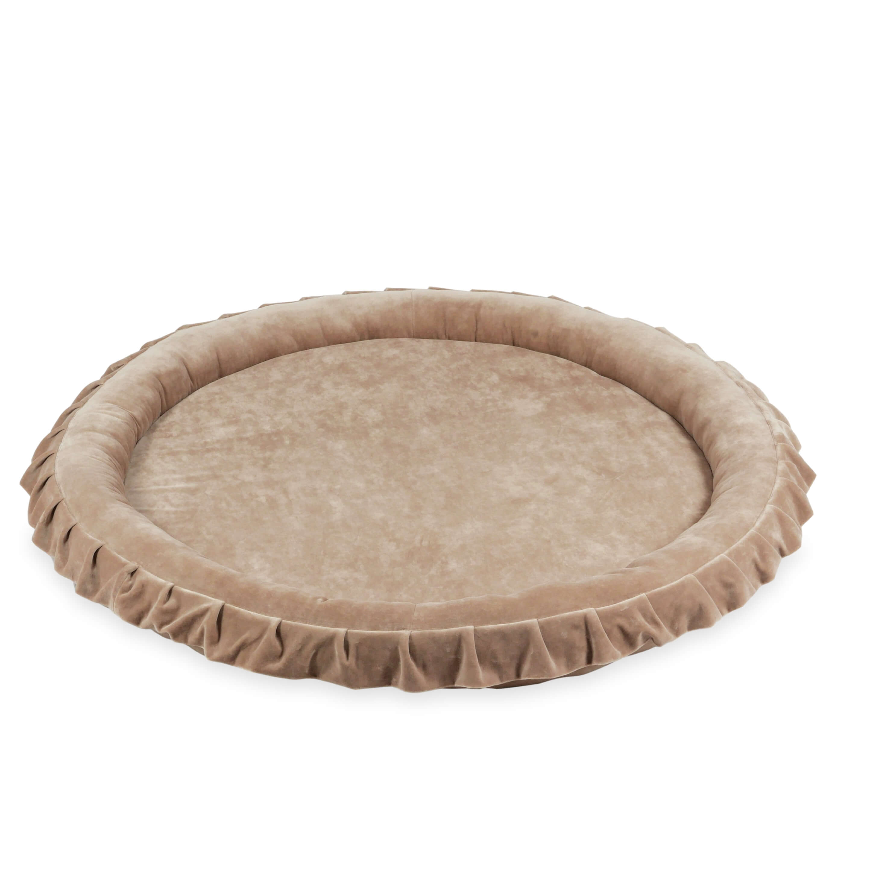 Baby nest play mat 120cm in soft velvet