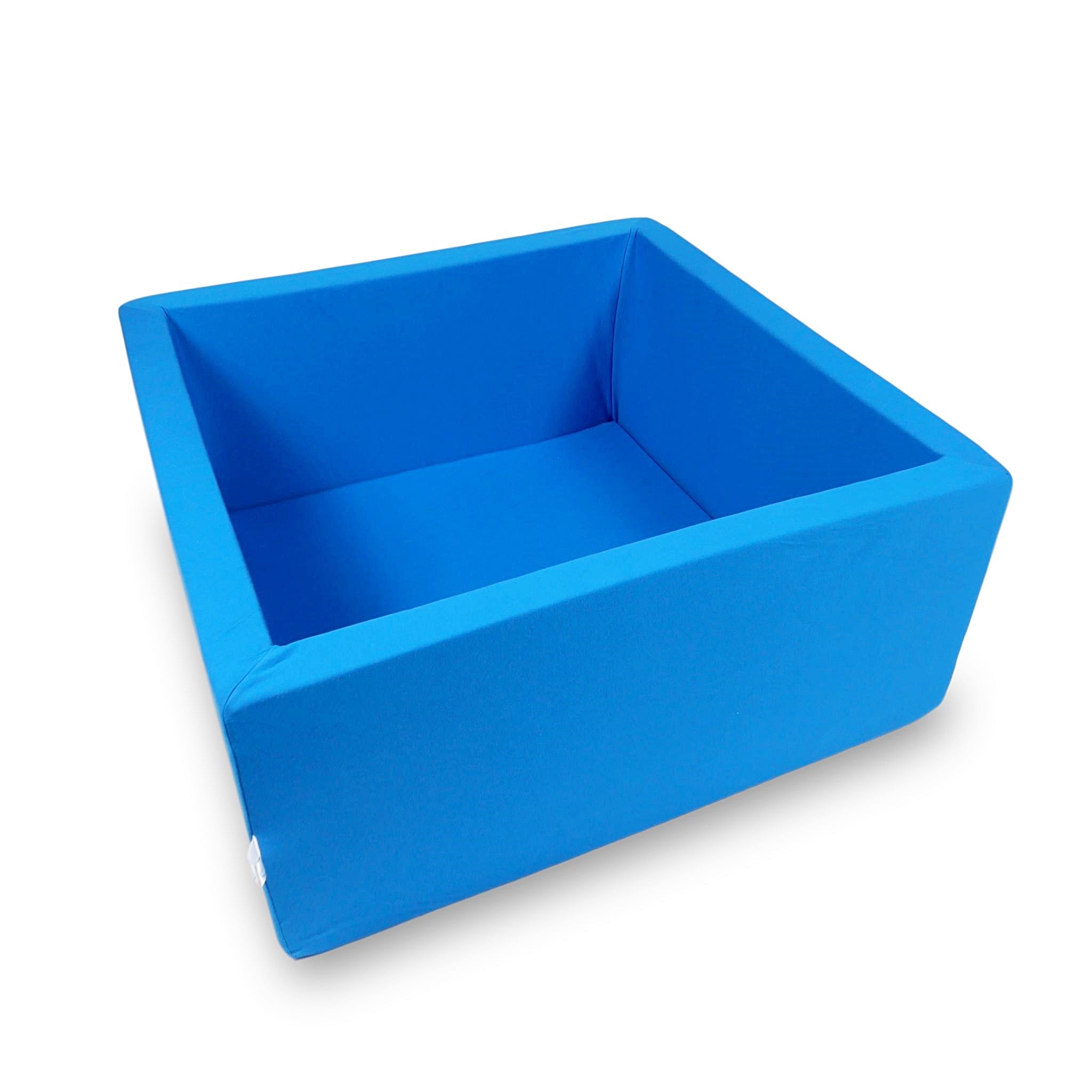 Square ball pit 90x90x40 cm blue without balls