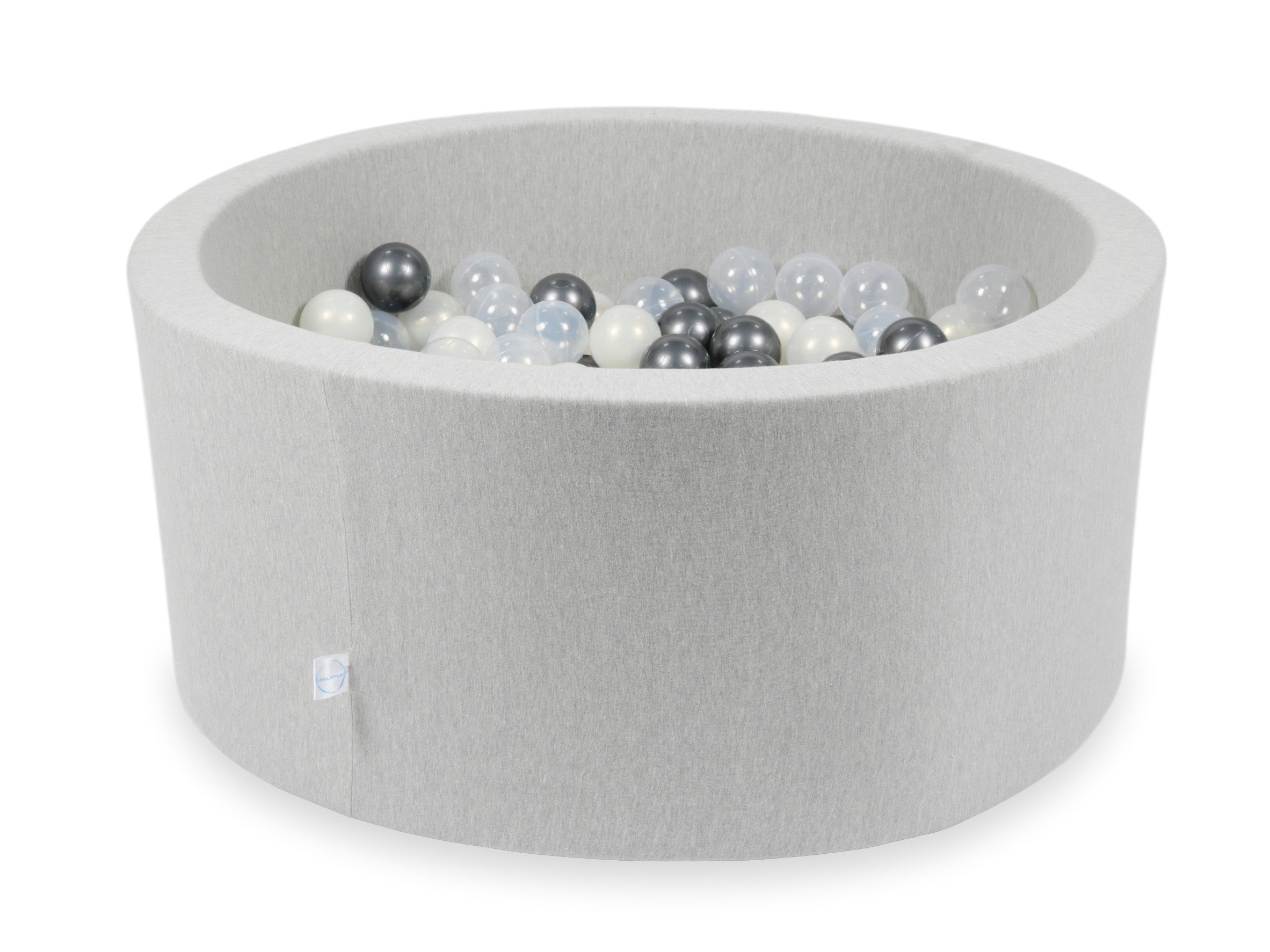 90x40 cm Light Gray Ball Pit with 300 Balls