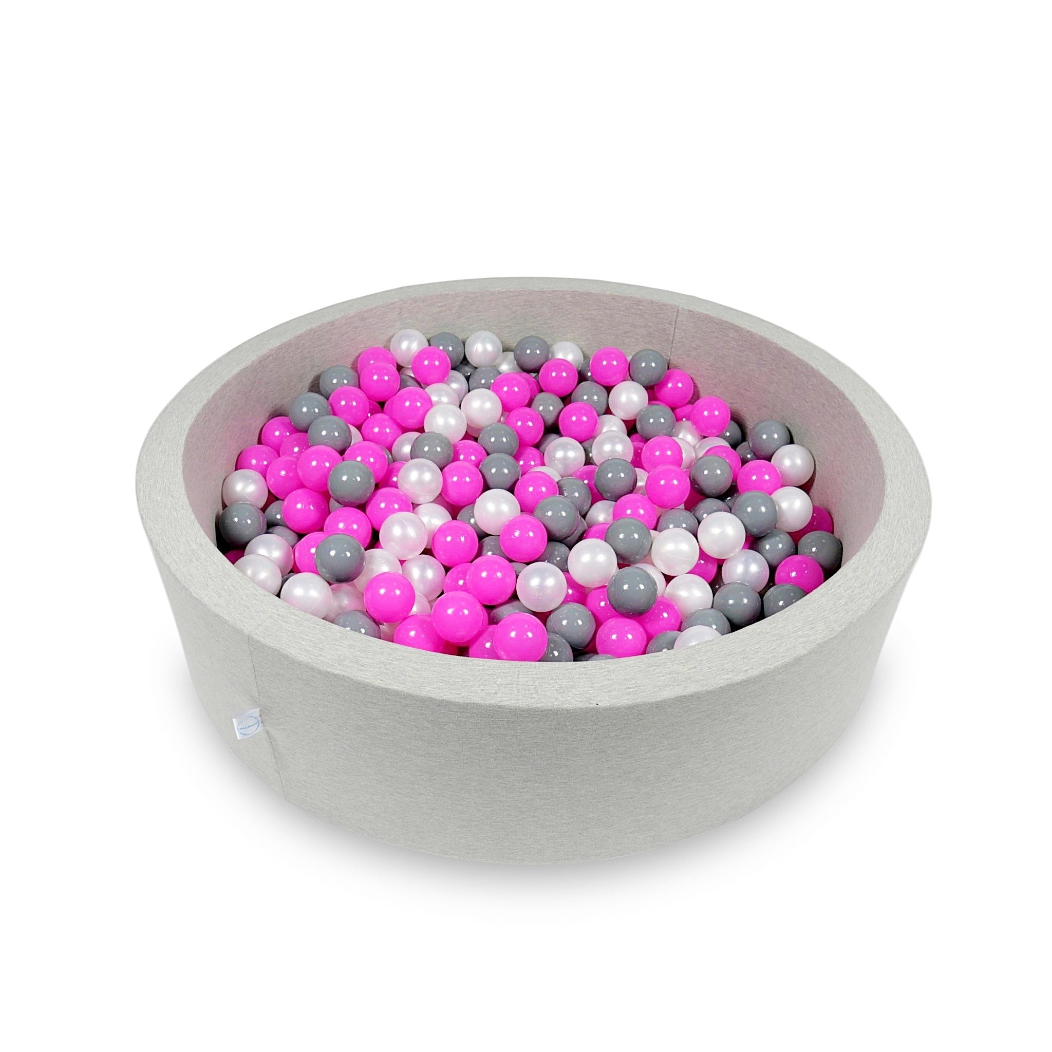 Light Gray Ball Pit 110x30 cm with 400 balls