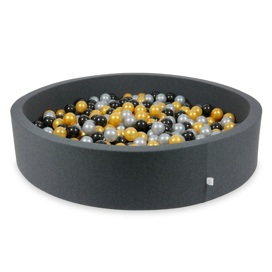 Graphite ball pit 130x30 cm with 600 balls