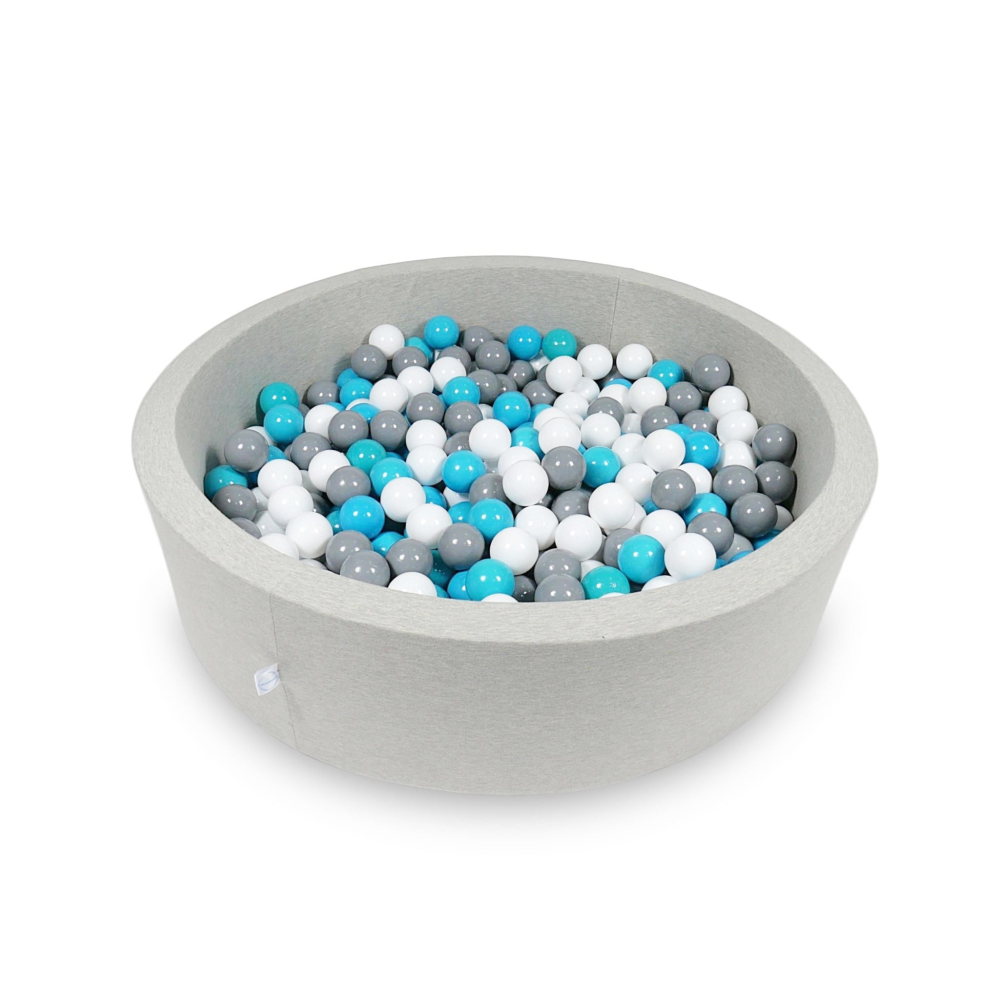 Light Gray Ball Pit 110x30 cm with 400 balls