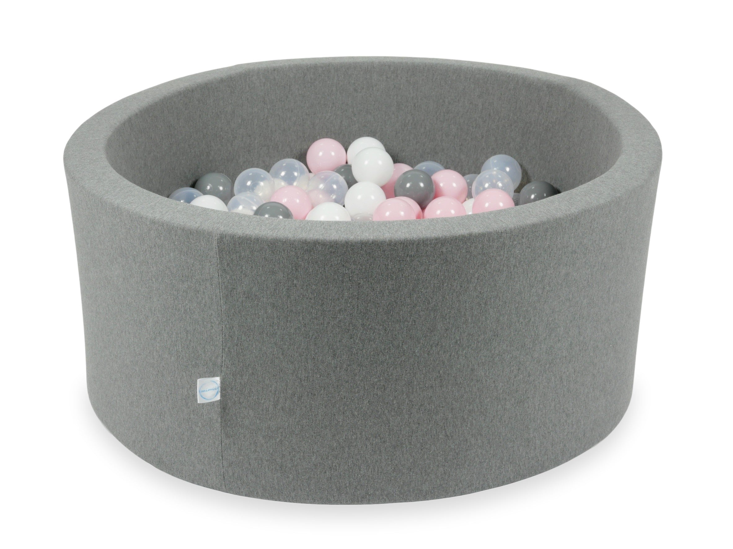 90x40 cm Gray Ball Pit with 300 Balls