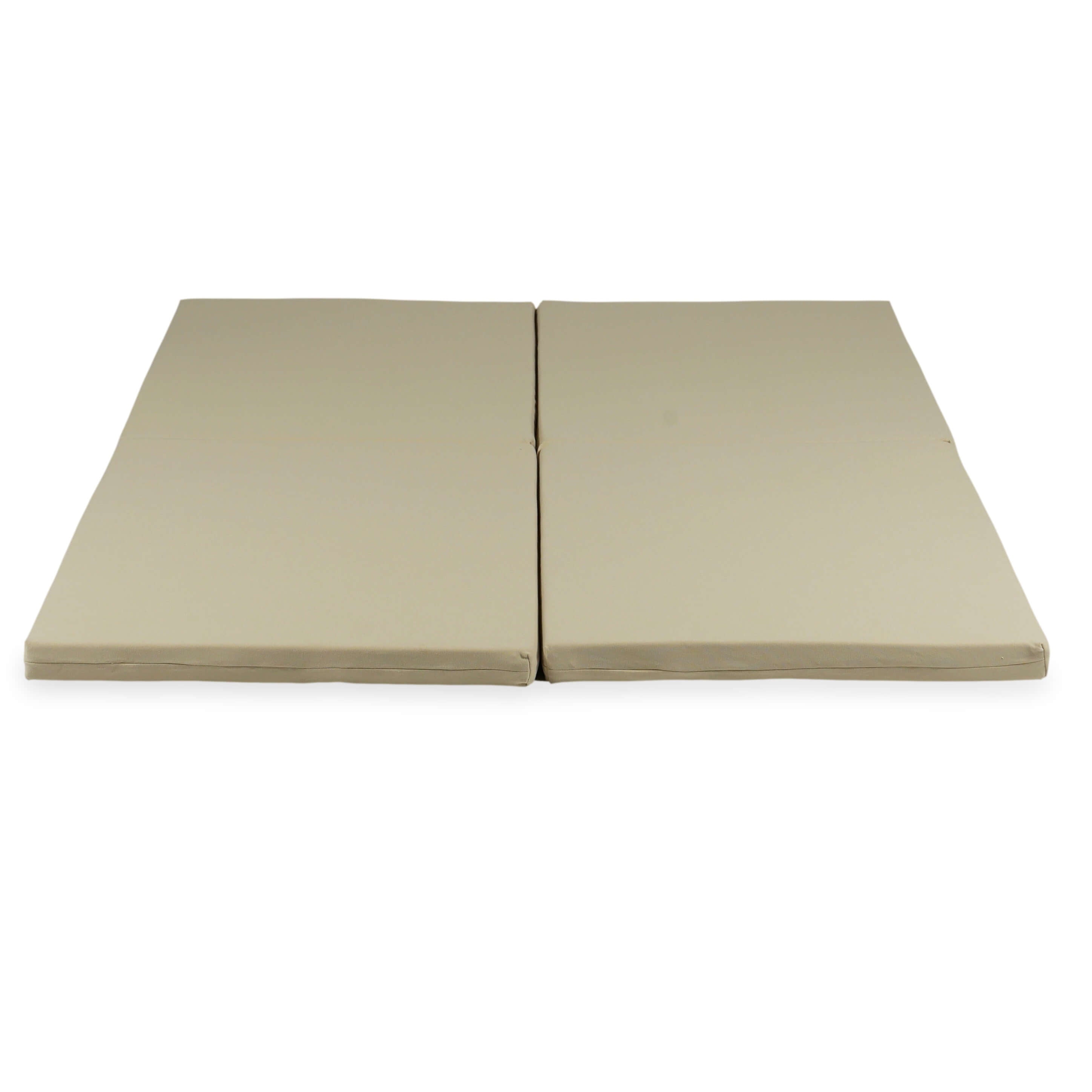 Foldable square baby play mat 120 × 120 cm in jersey