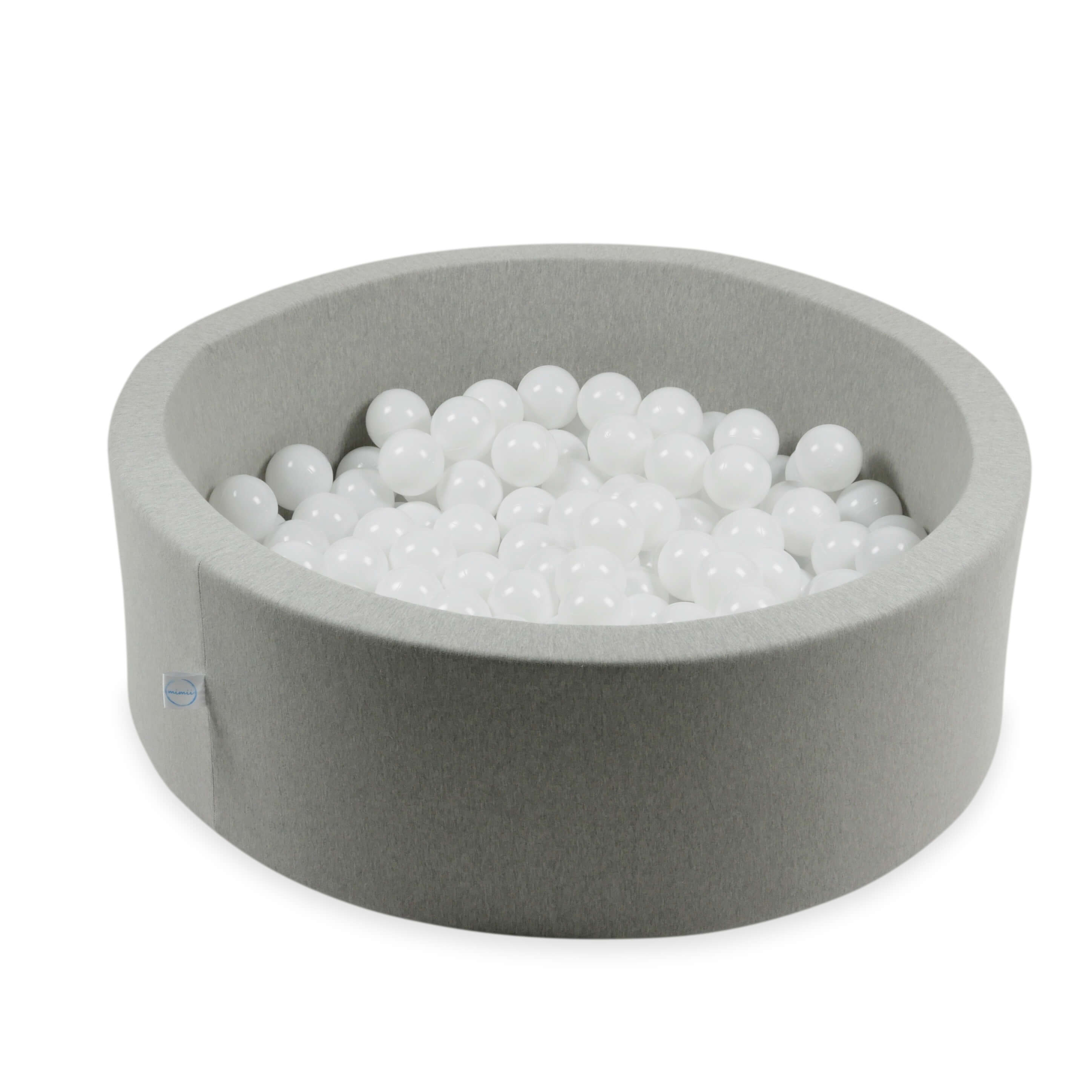 Play balls ø7cm 150 pieces white