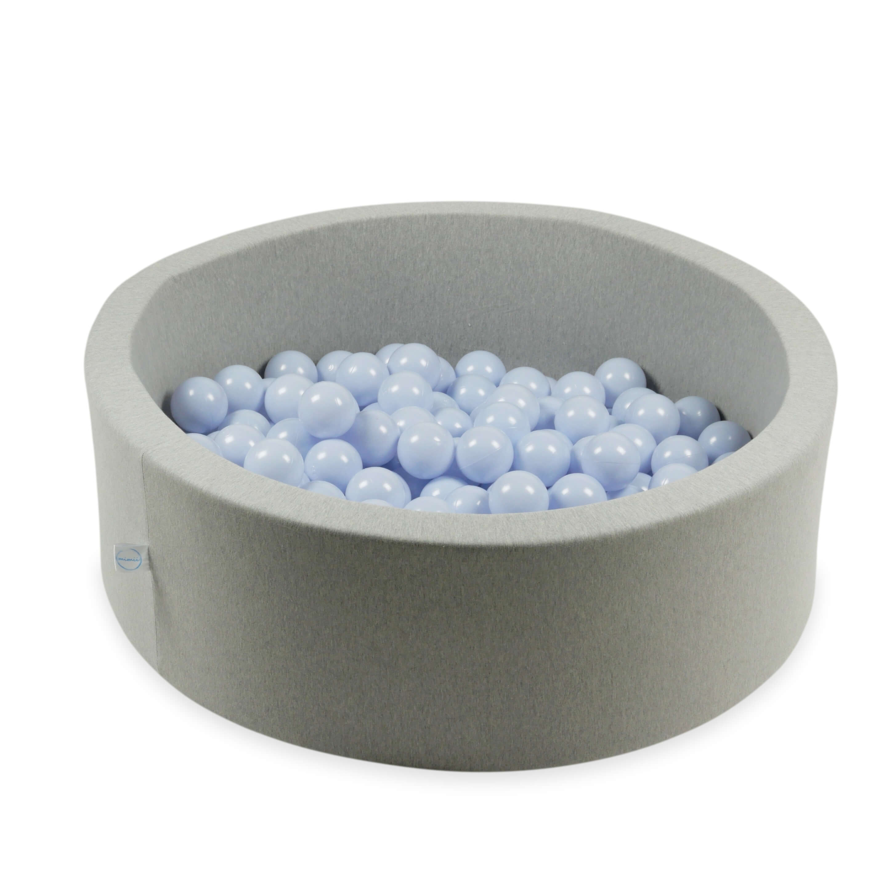 Play balls ø7cm 25 pieces light blue pearl