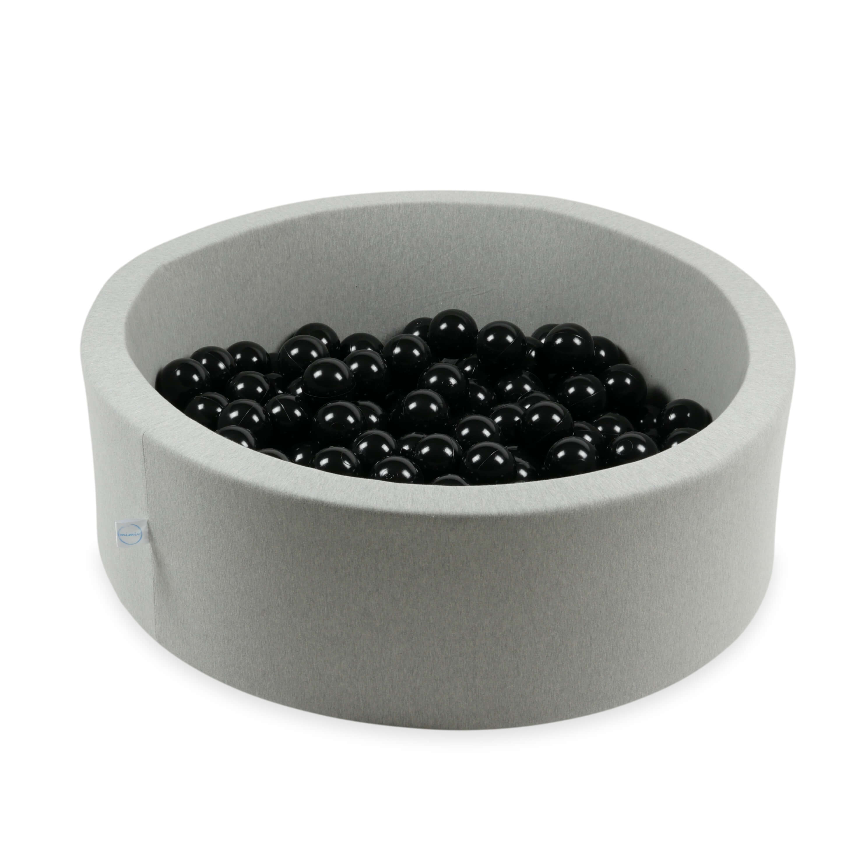 Game balls ø7cm 100 pieces black