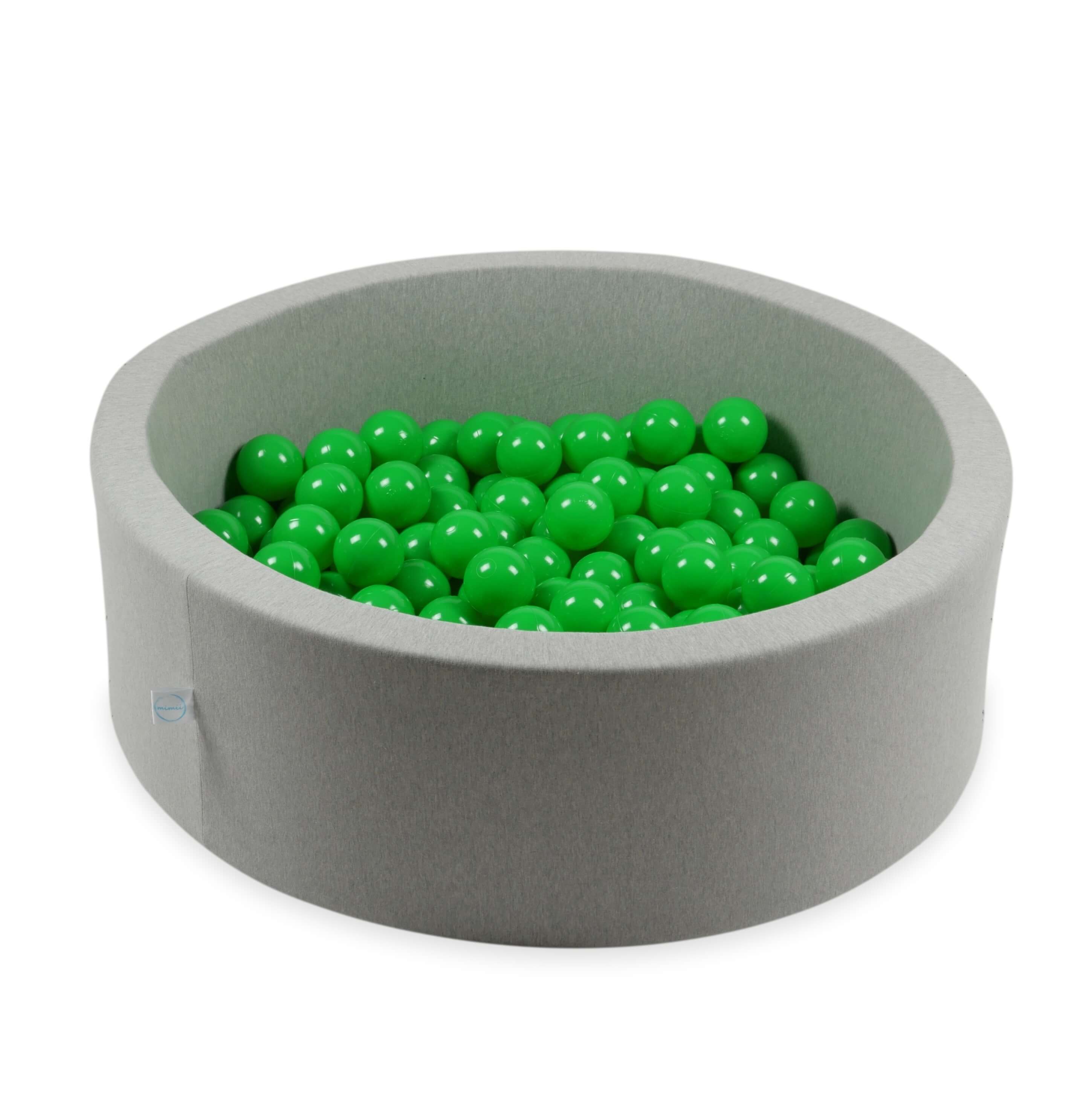 Balles de jeu ø7cm 25 pièces vert