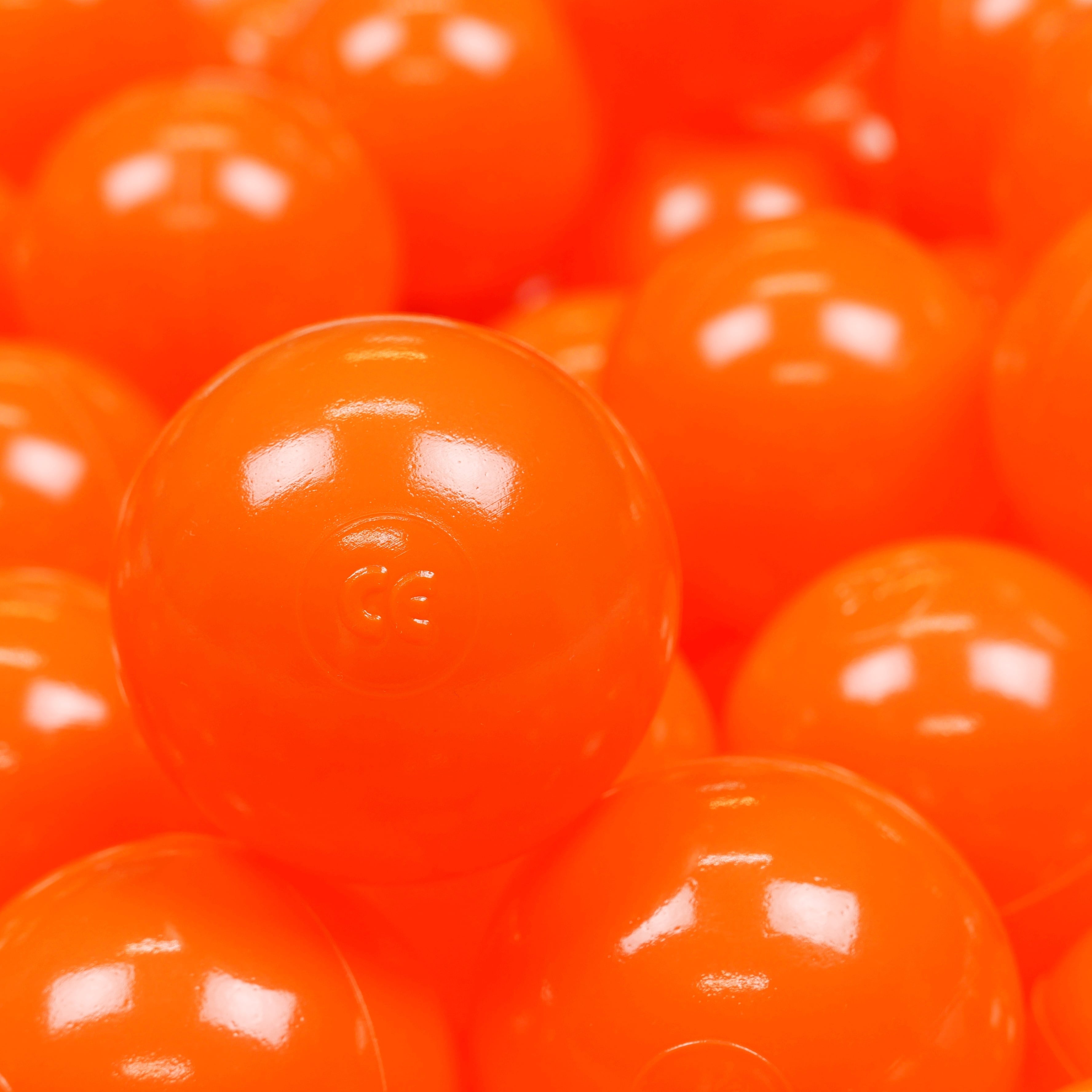 Play balls ø7cm 150 pieces orange