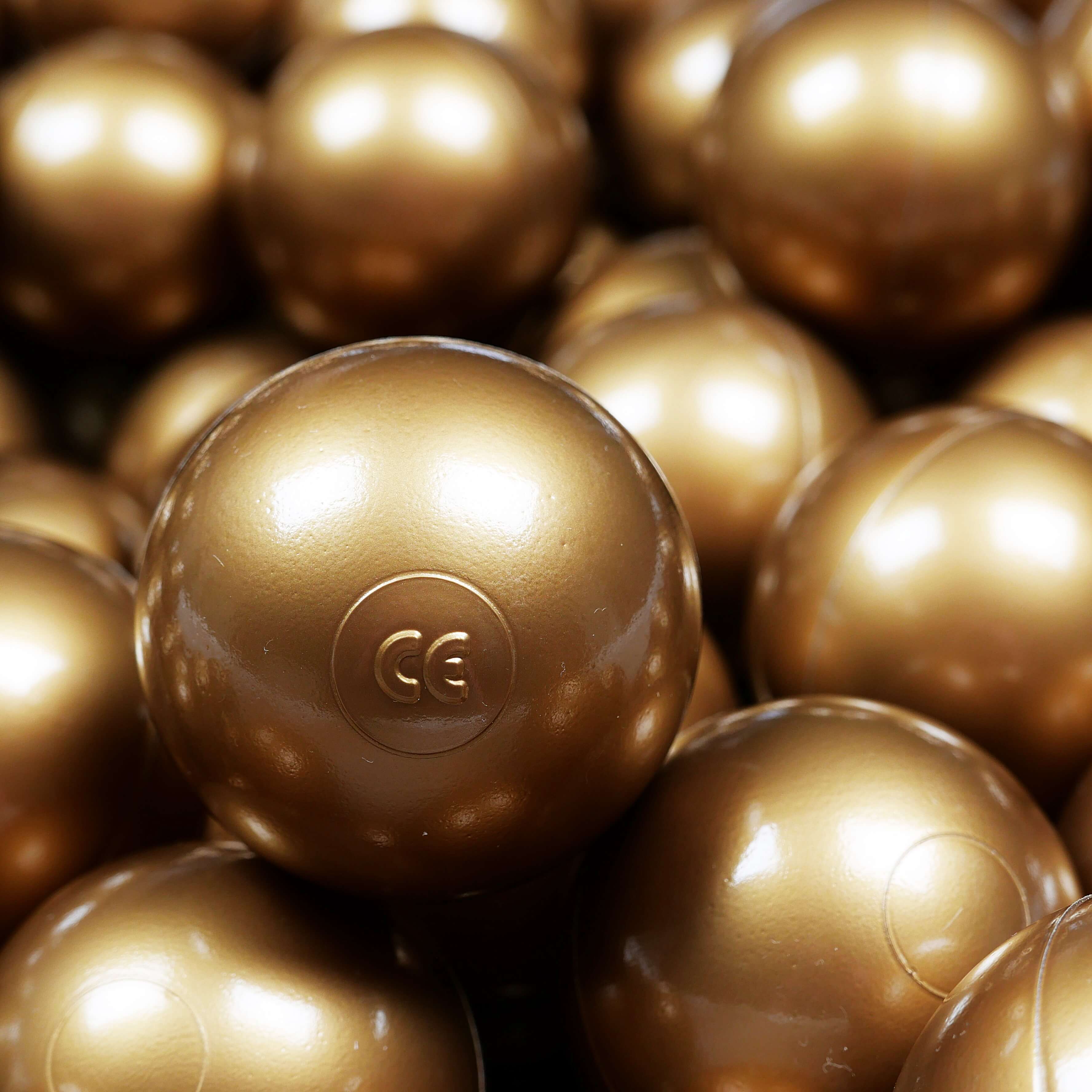 Play balls ø7cm 500 pieces old gold