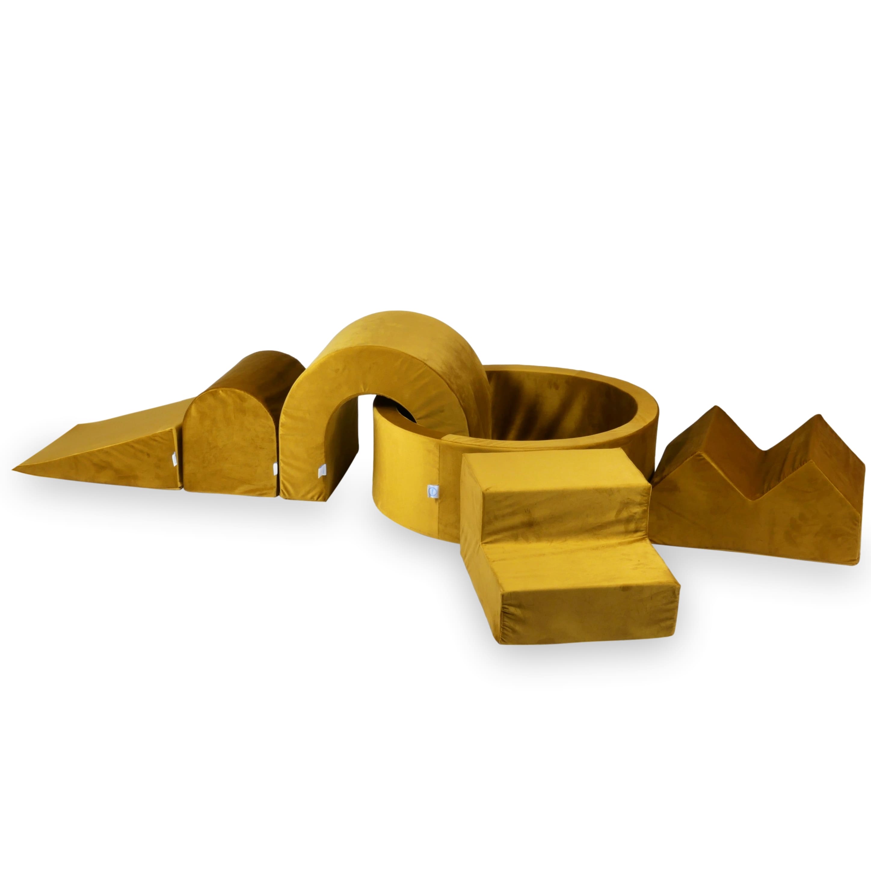5 elements - set 14 (wedge, tunnel, hill, step, Peaks)