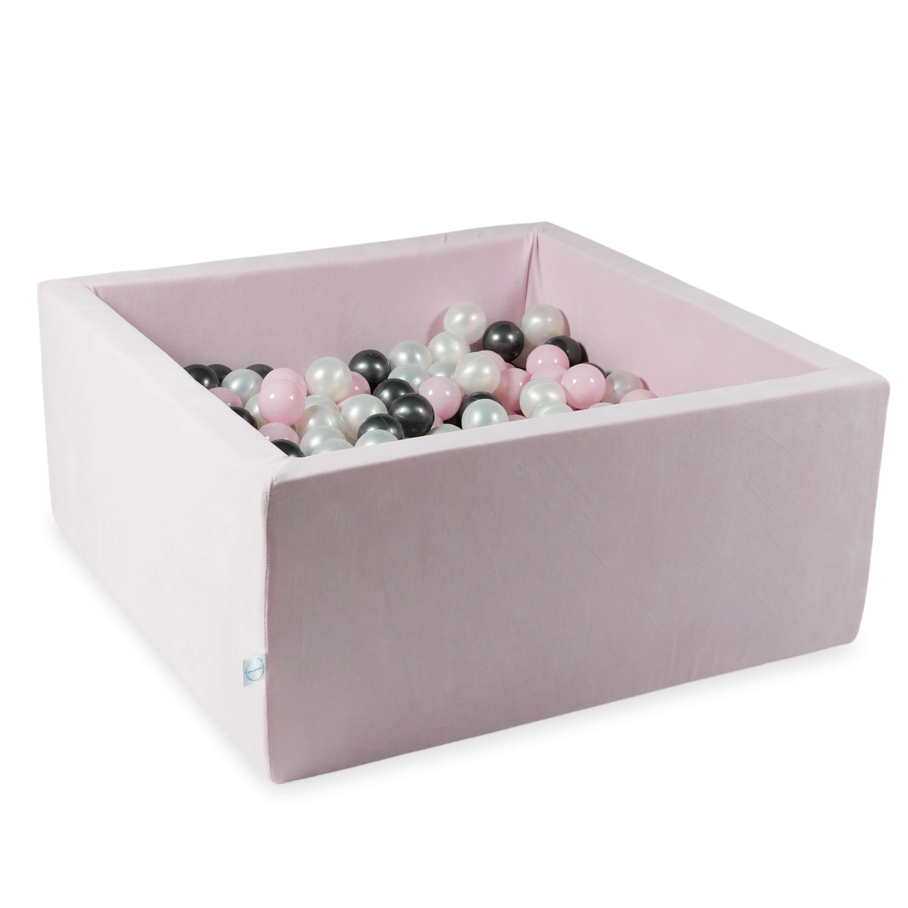 Ball pit in soft velvet
