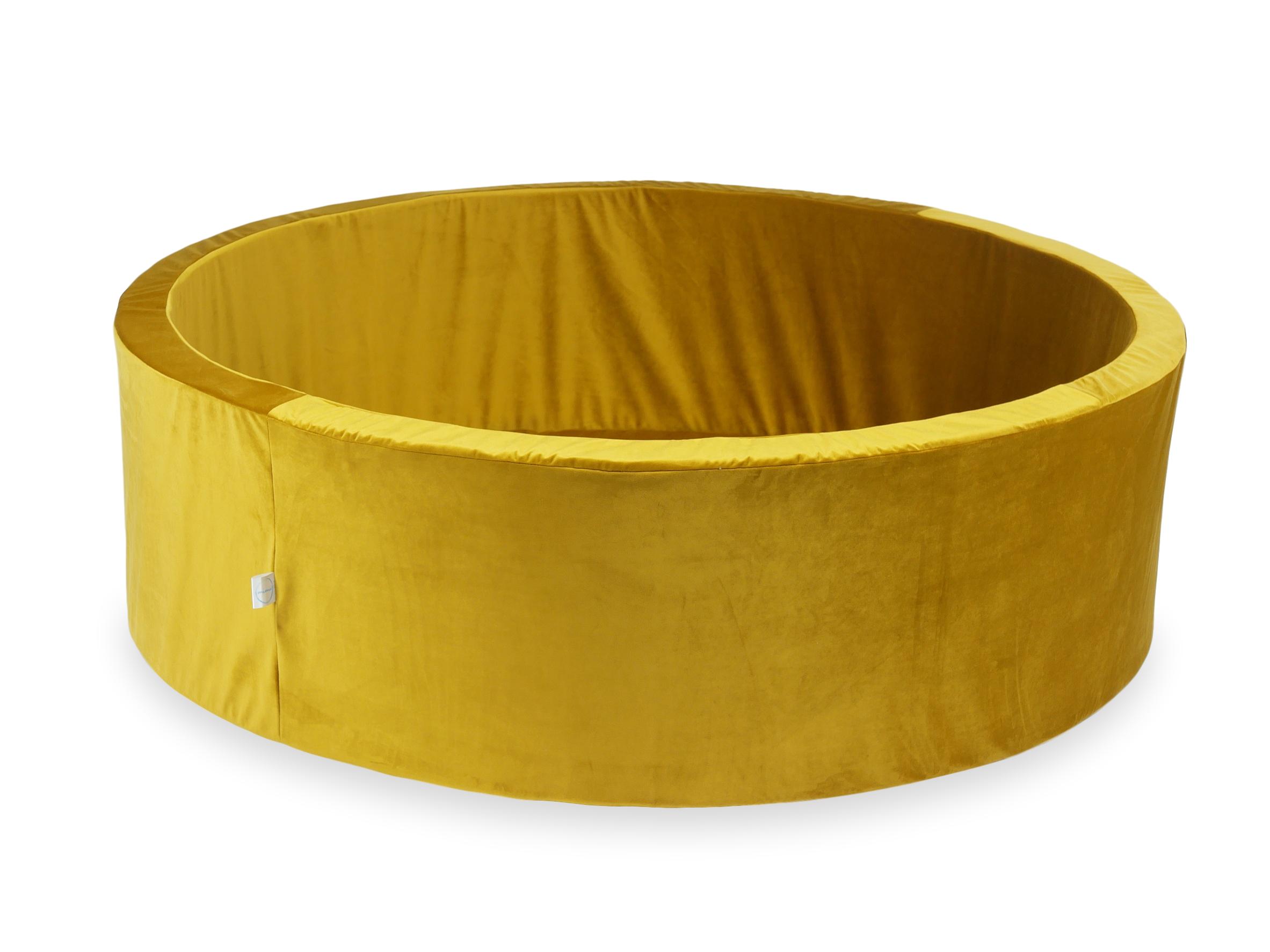 Ball Pit 130x40 Velvet gold without balls