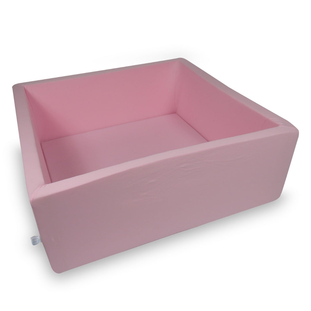 Square ball pit 110x110x40 cm Powder Pink without balls