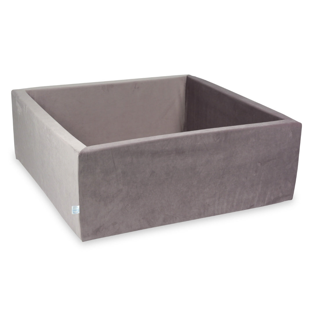 Square ball pit 110x110x40 cm Lilac Velvet without balls