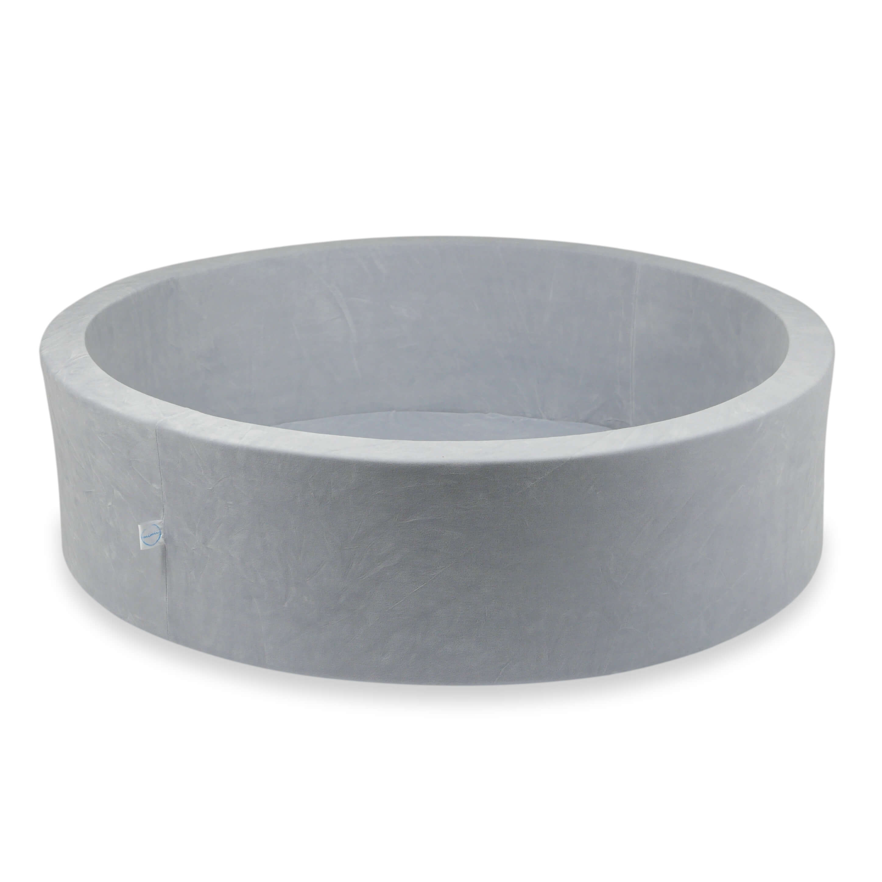 Ball Pit 110x30 Velvet Soft light gray without balls