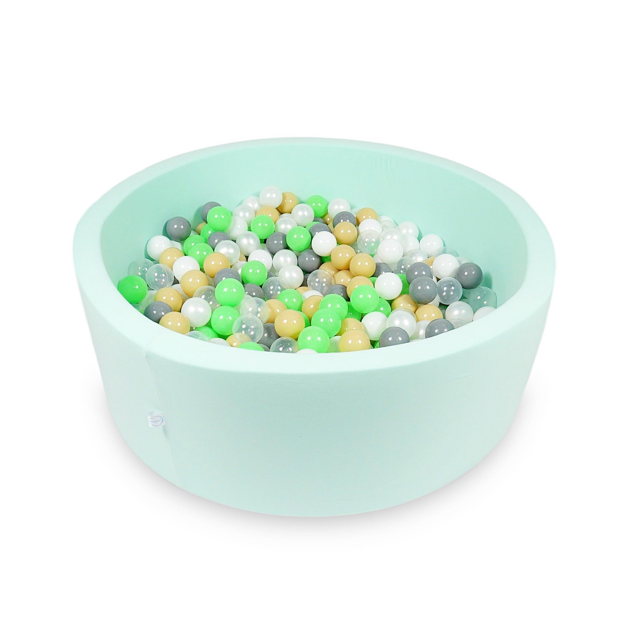 Mint ball pit 110x40 cm with 500 balls