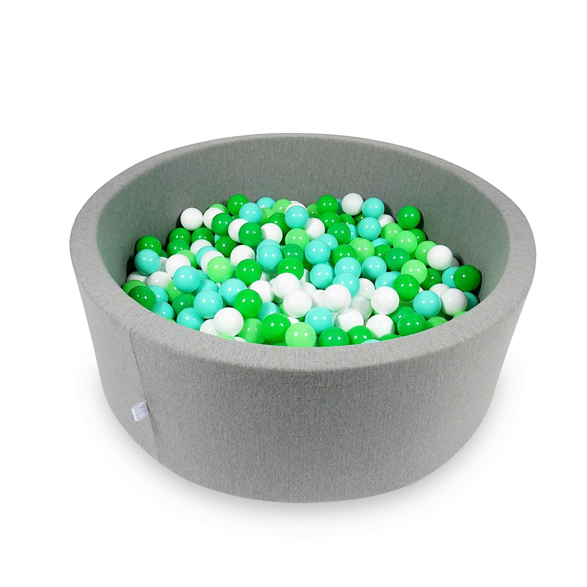Gray ball pit 110x40 cm with 500 balls