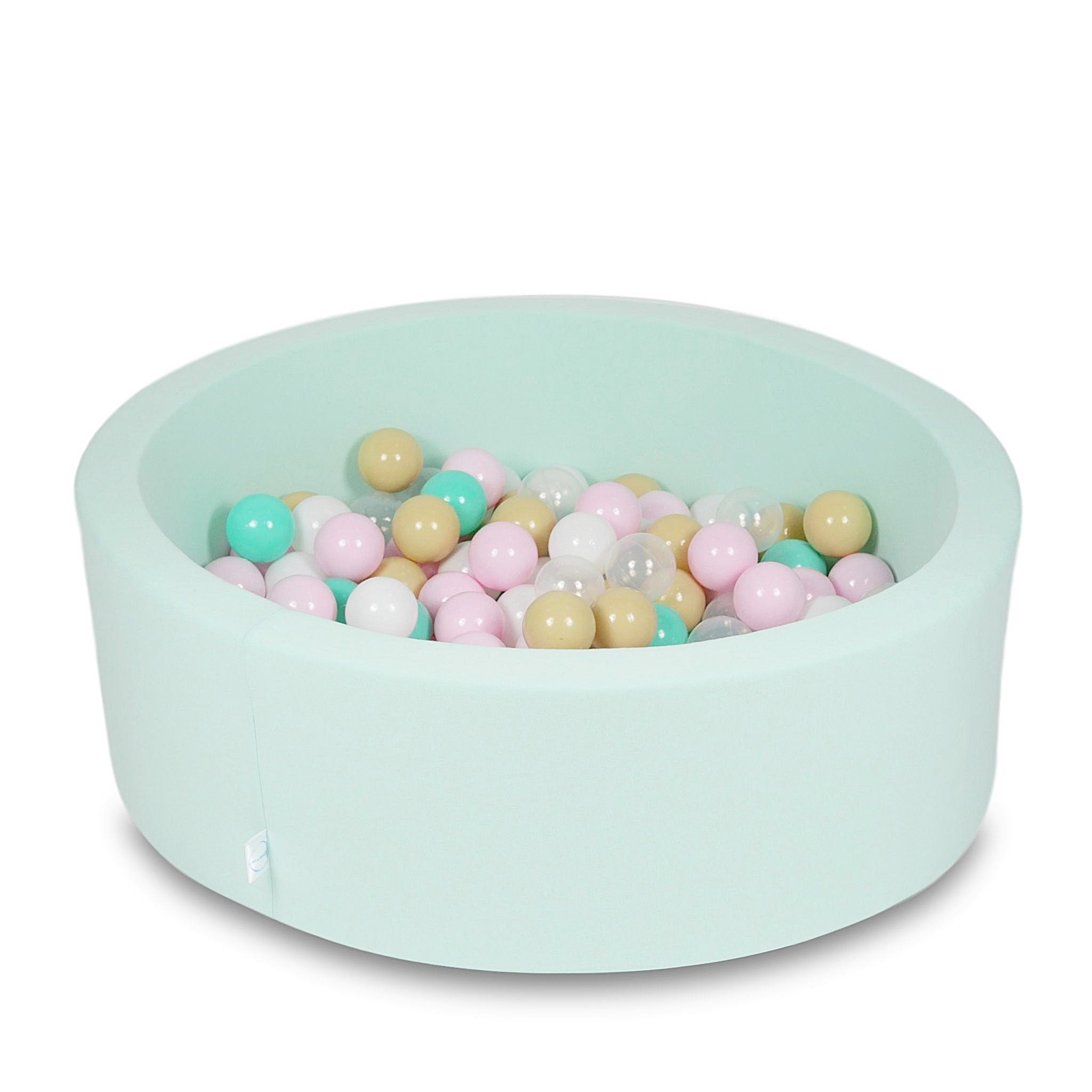 Ball pool in mint 90x30 cm with 200 balls