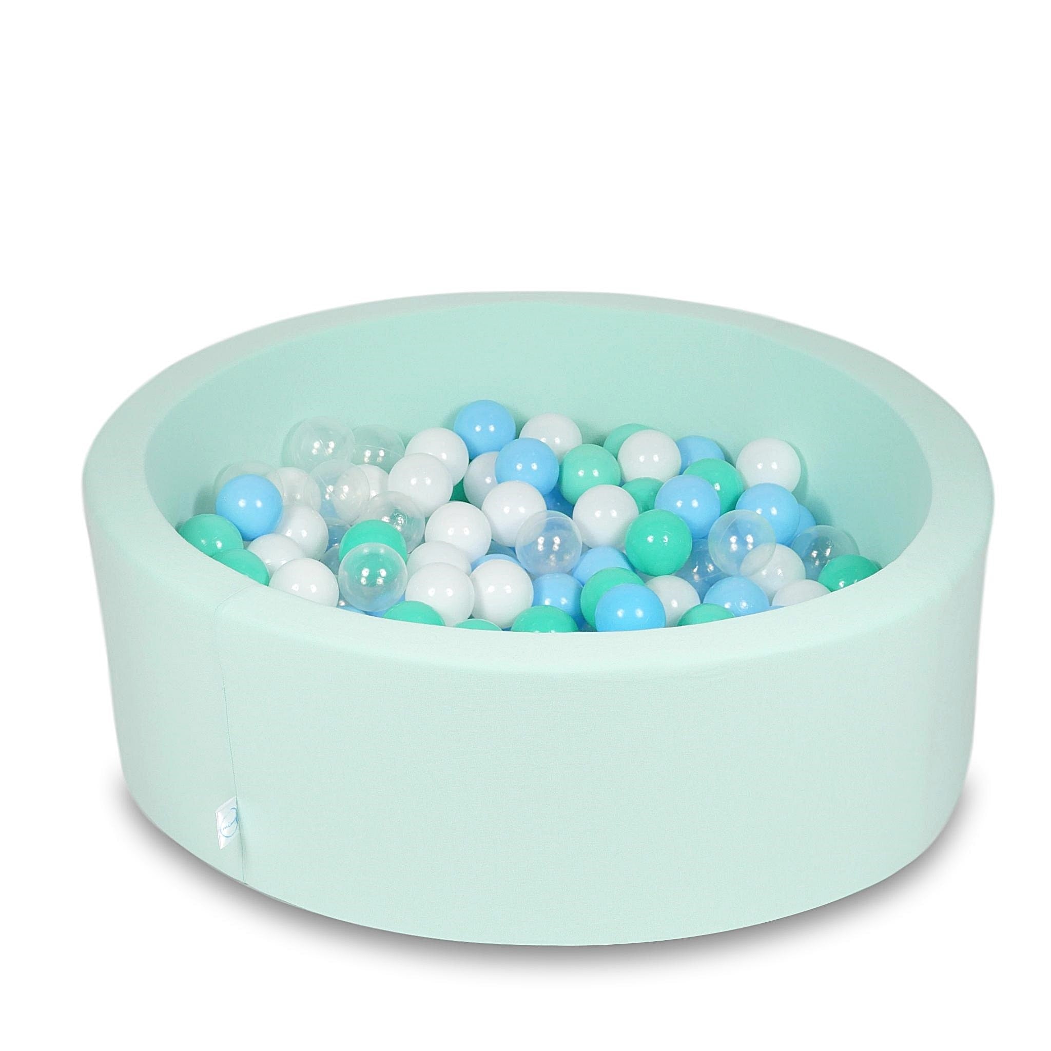 Ball pool in mint 90x30 cm with 200 balls
