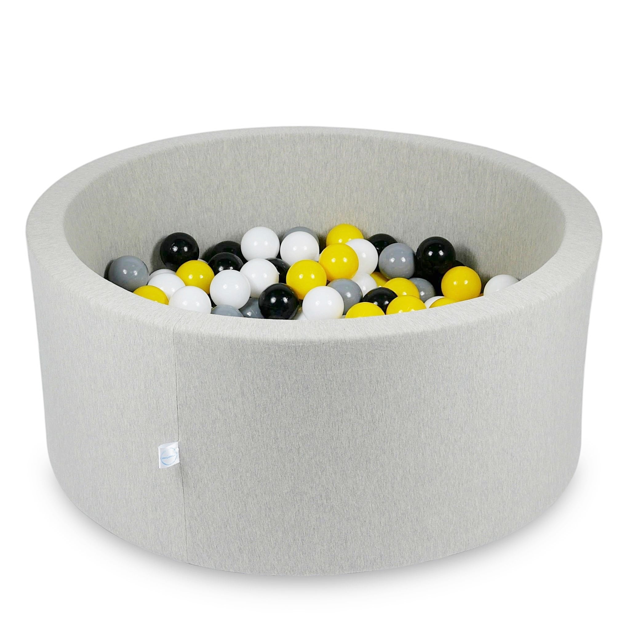 90x40 cm Light Gray Ball Pit with 300 Balls