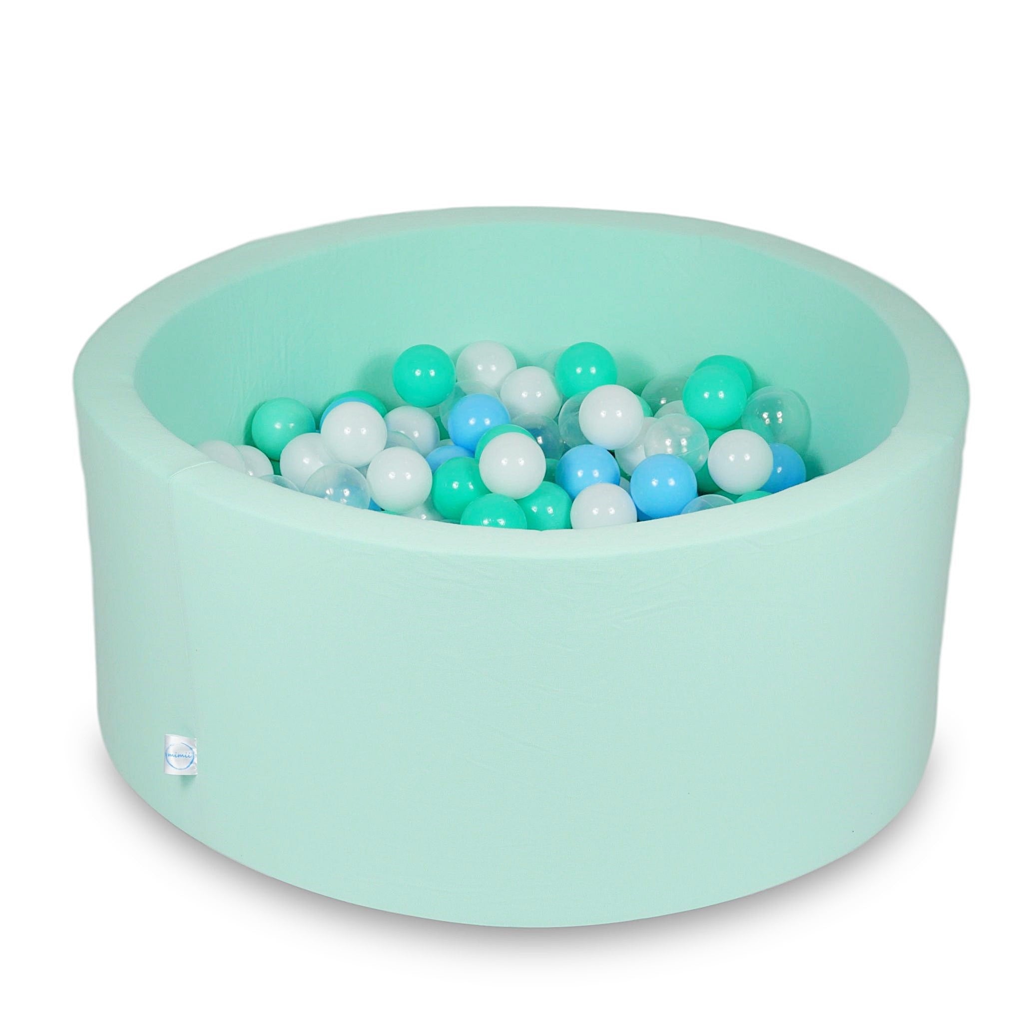 90x40 cm Mint Ball Pit with 300 Balls