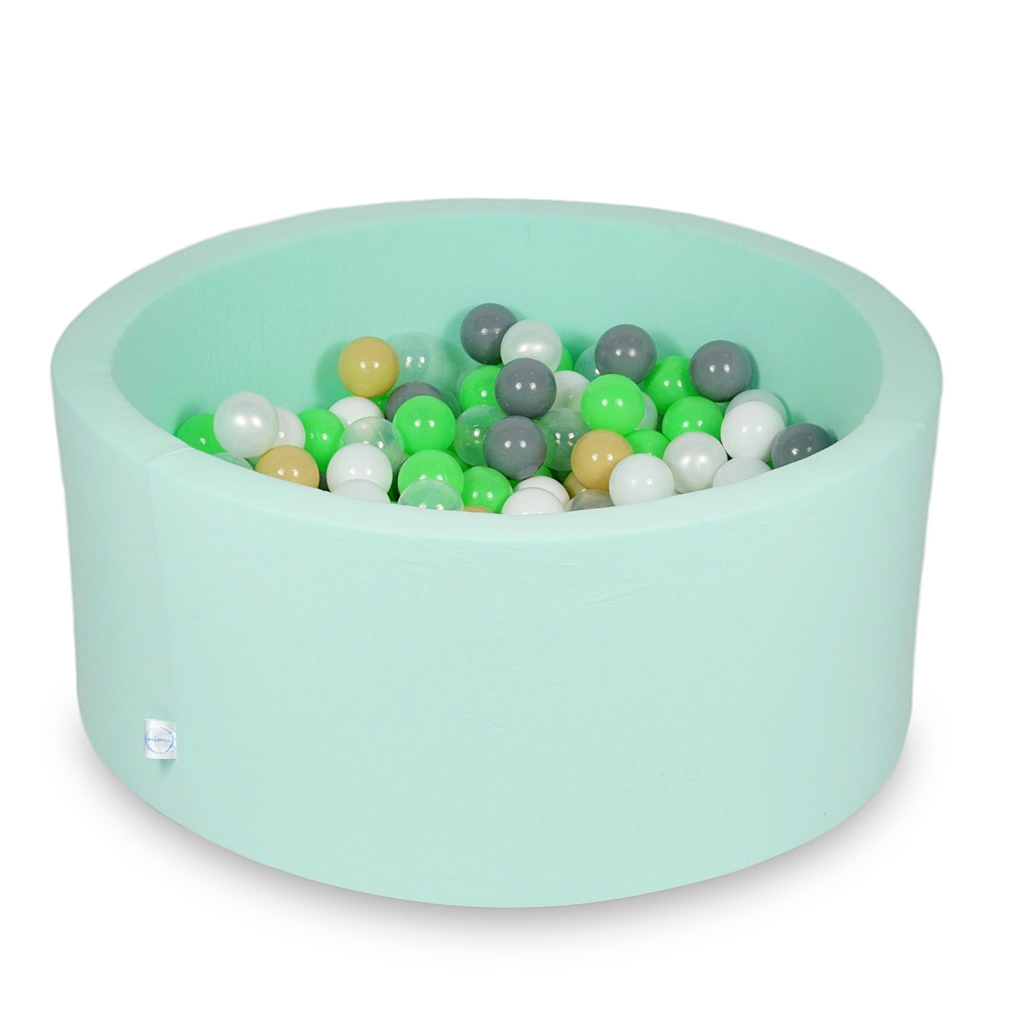 90x40 cm Mint Ball Pit with 300 Balls