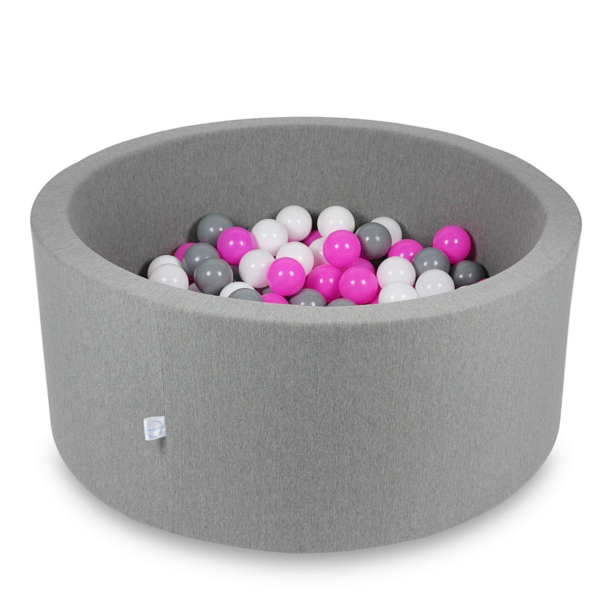 90x40 cm Gray Ball Pit with 300 Balls