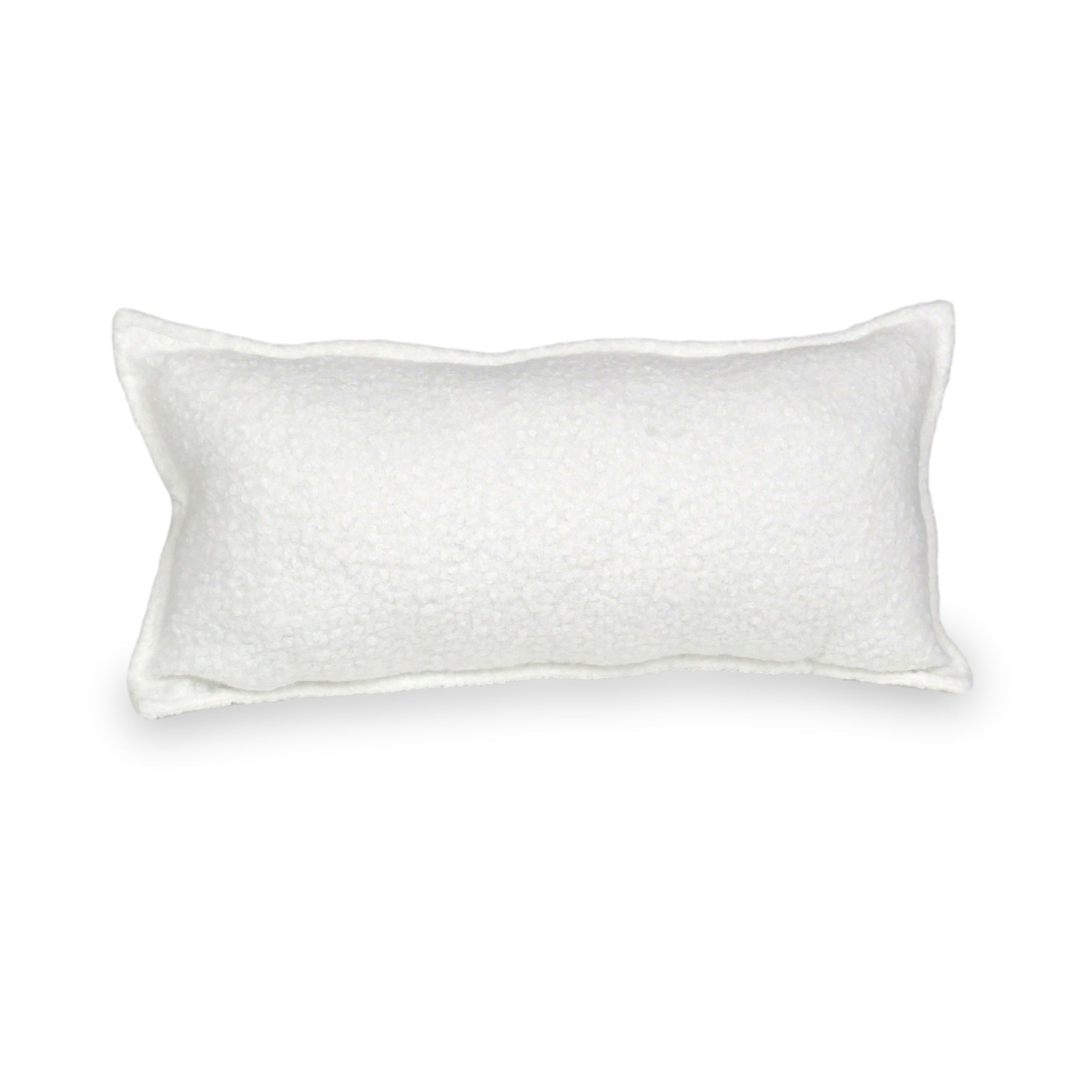 Large Play Pillow for Sofa in boucle