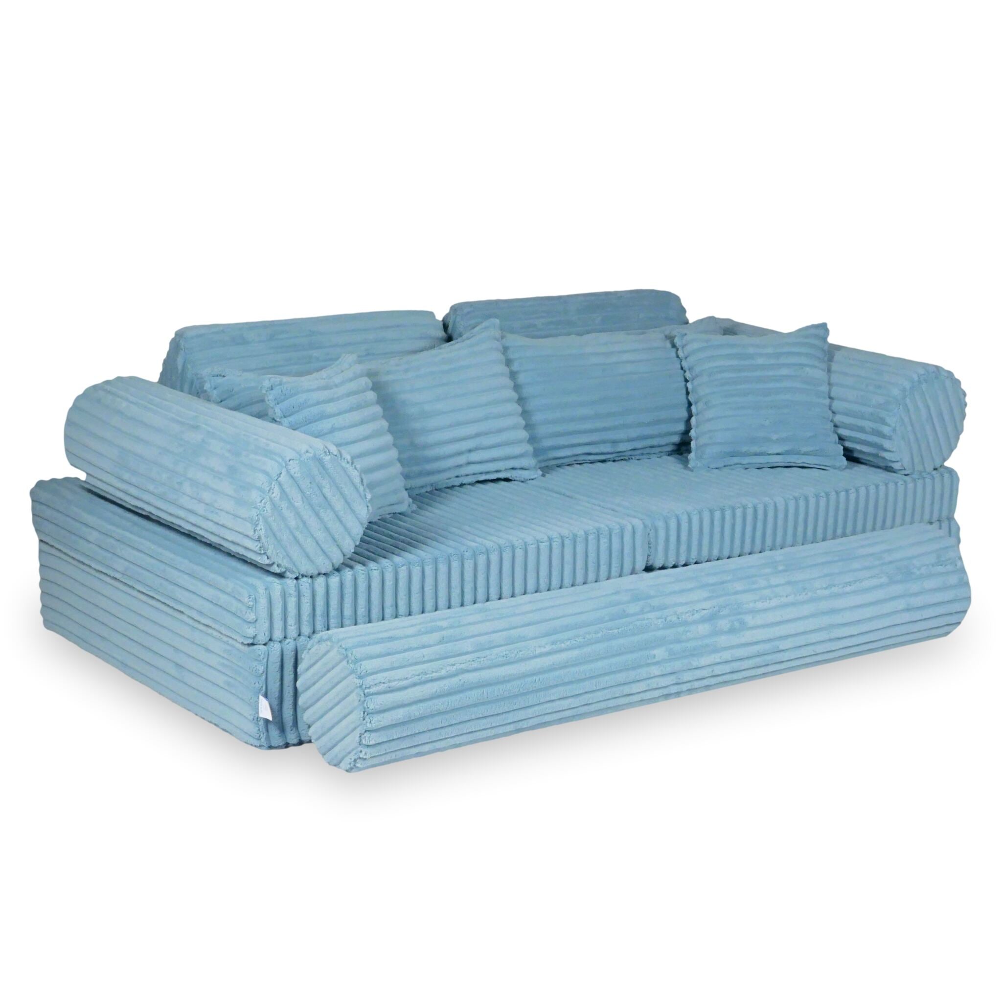 Montessori Play Sofa Deluxe in waffle