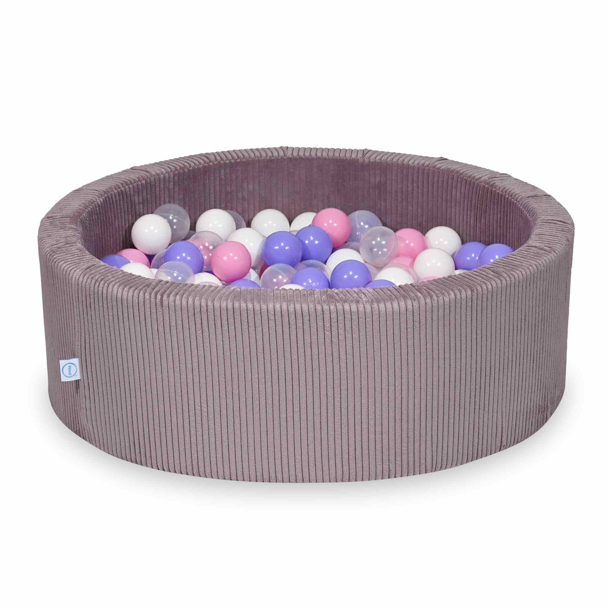 Corduroy ball pit