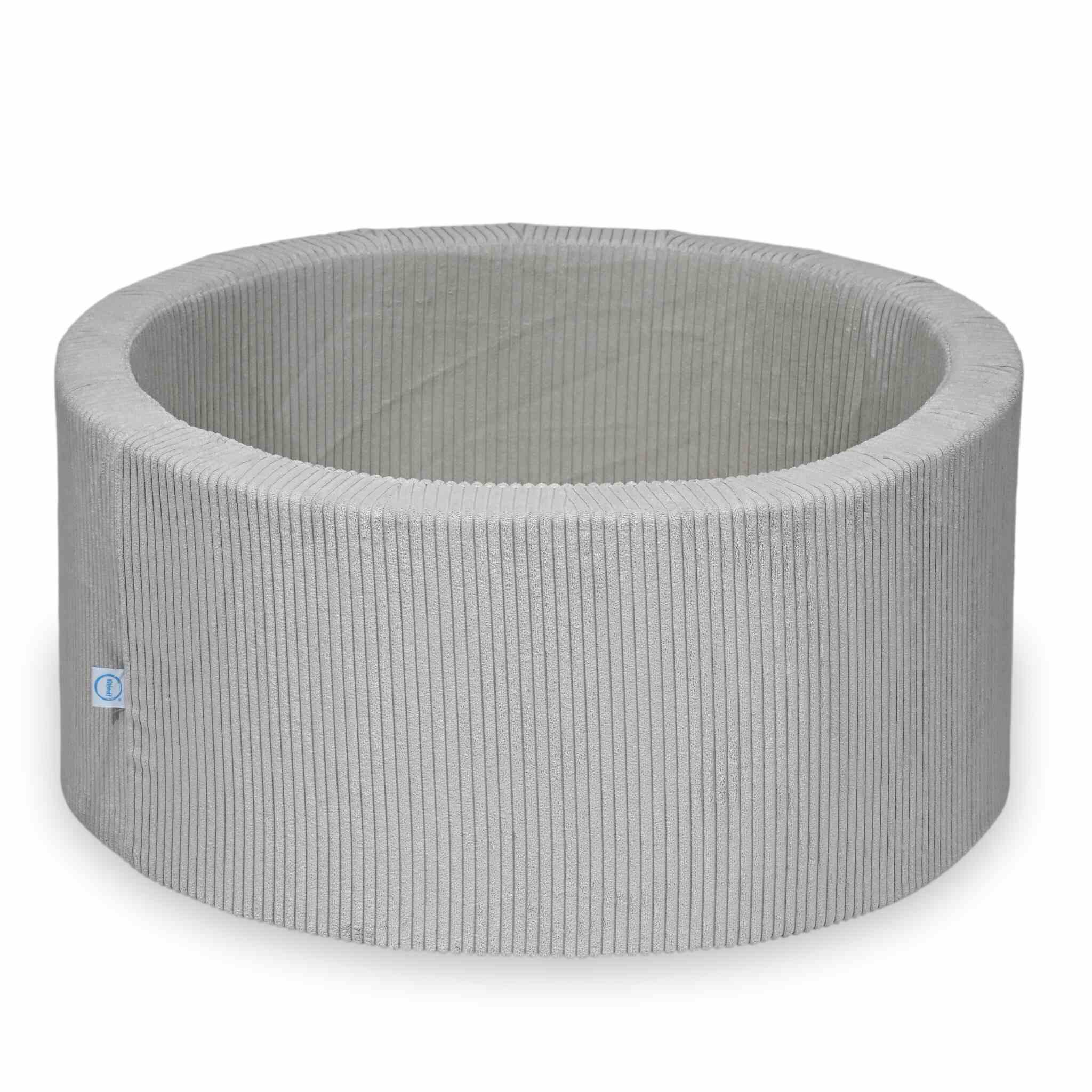 Ball Pit 90x40 Corduroy Gray without balls