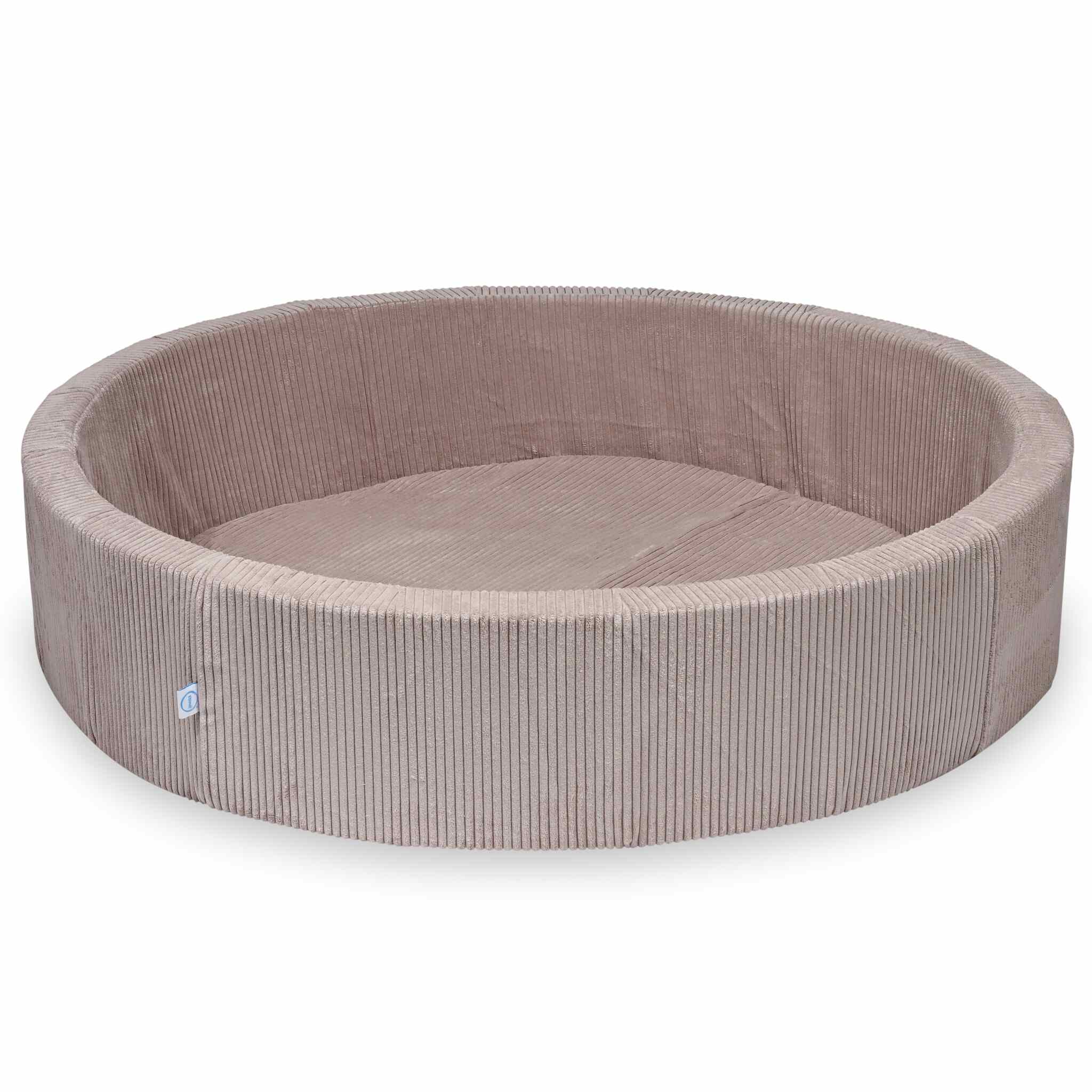 Ball Pit 130x30 Light Pink Corduroy without balls