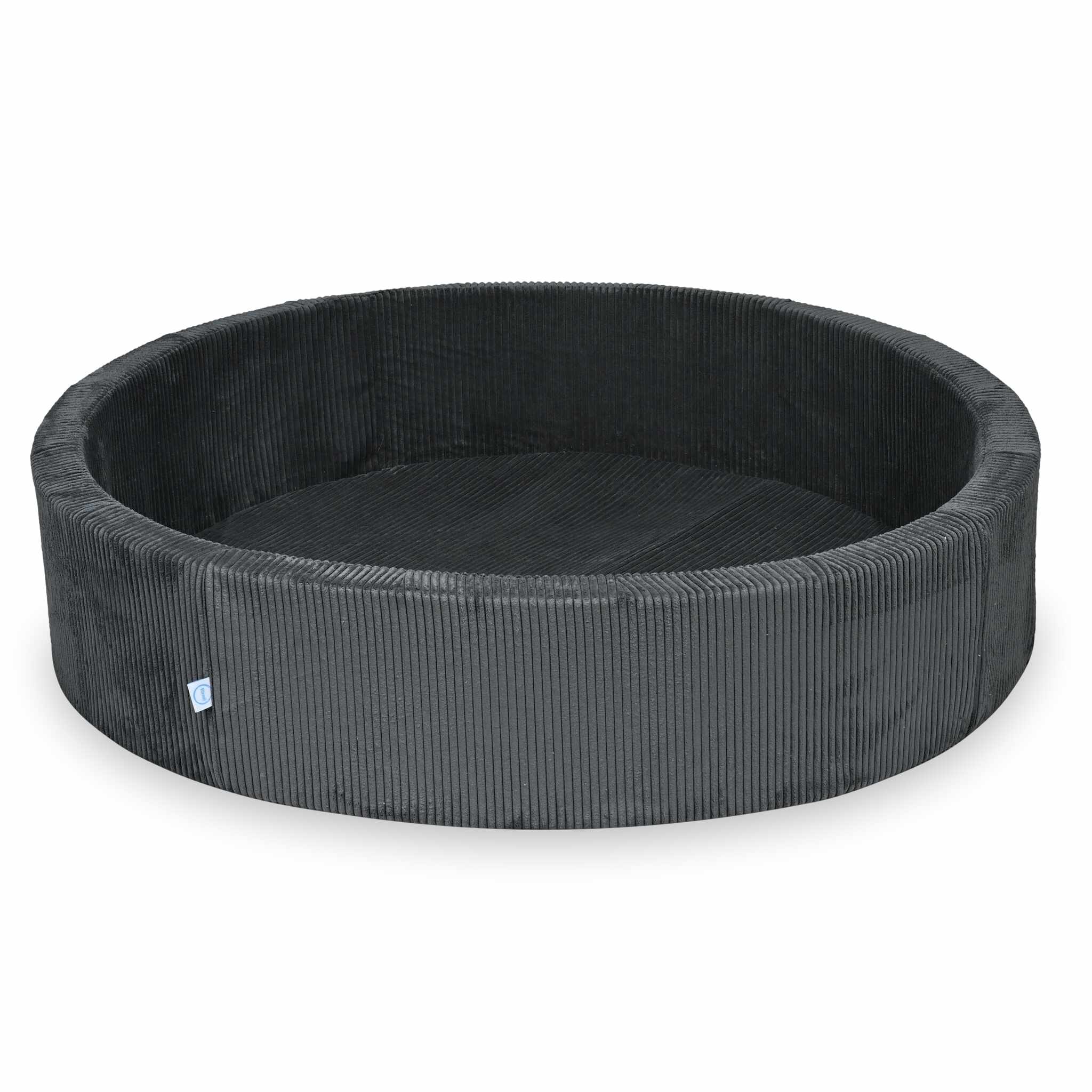 Ball Pit 130x30 Corduroy Graphite without balls
