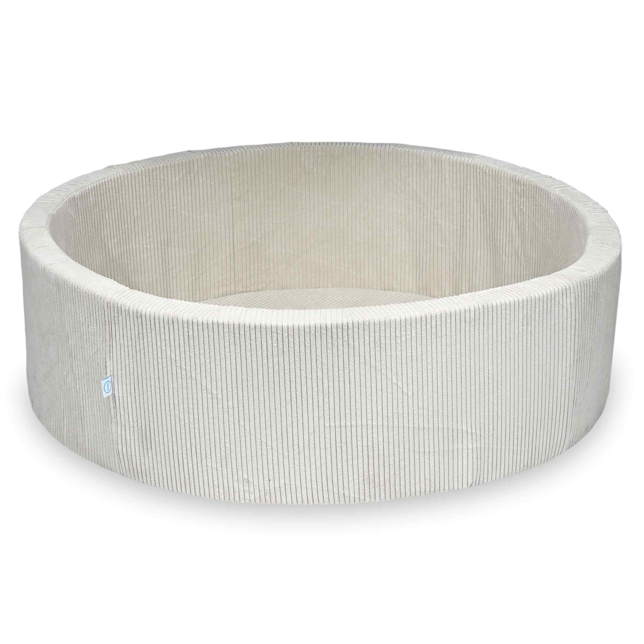 Ball Pit 130x40 Corduroy Beige without balls