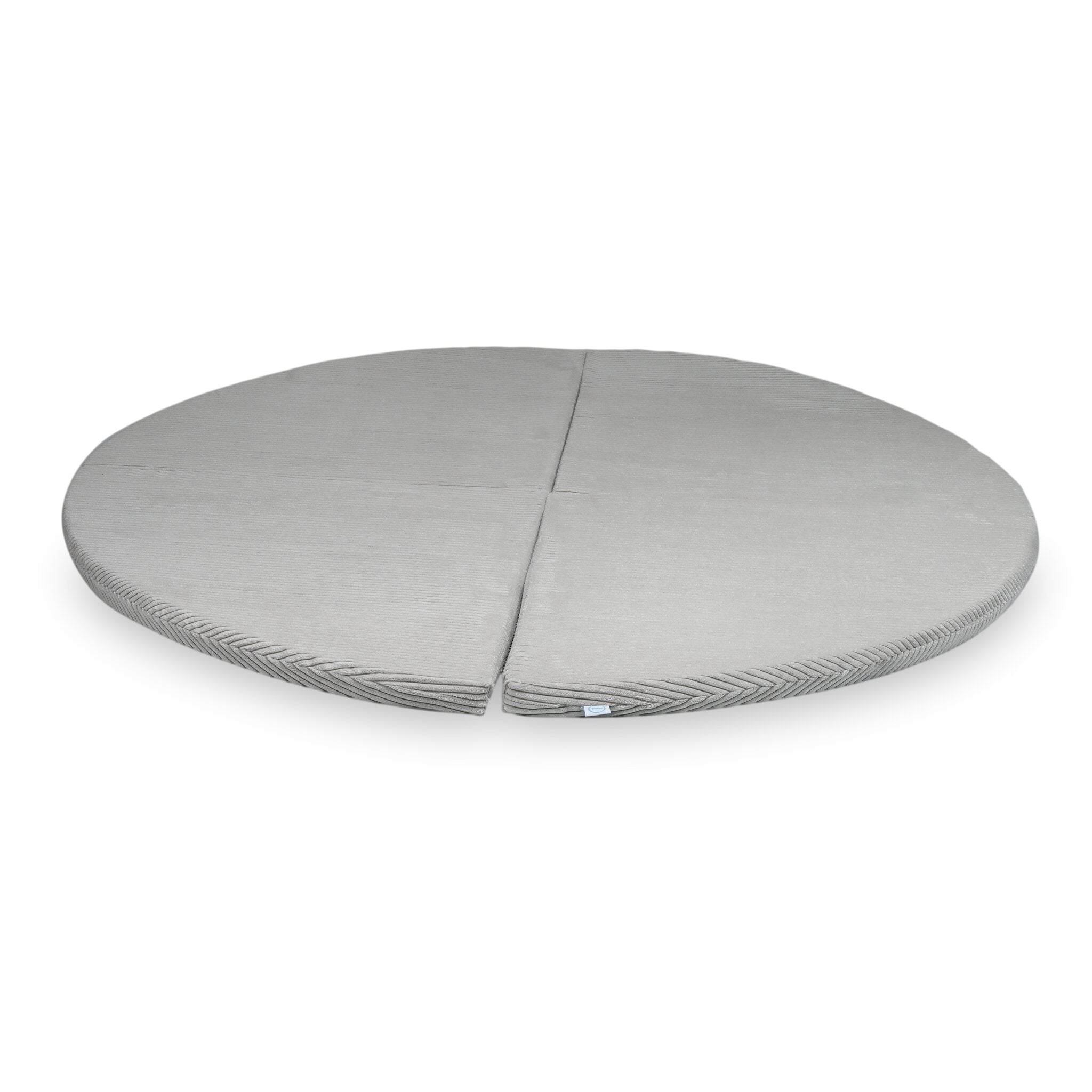 160cm Play Mat for Baby, Round Foldable Corduroy