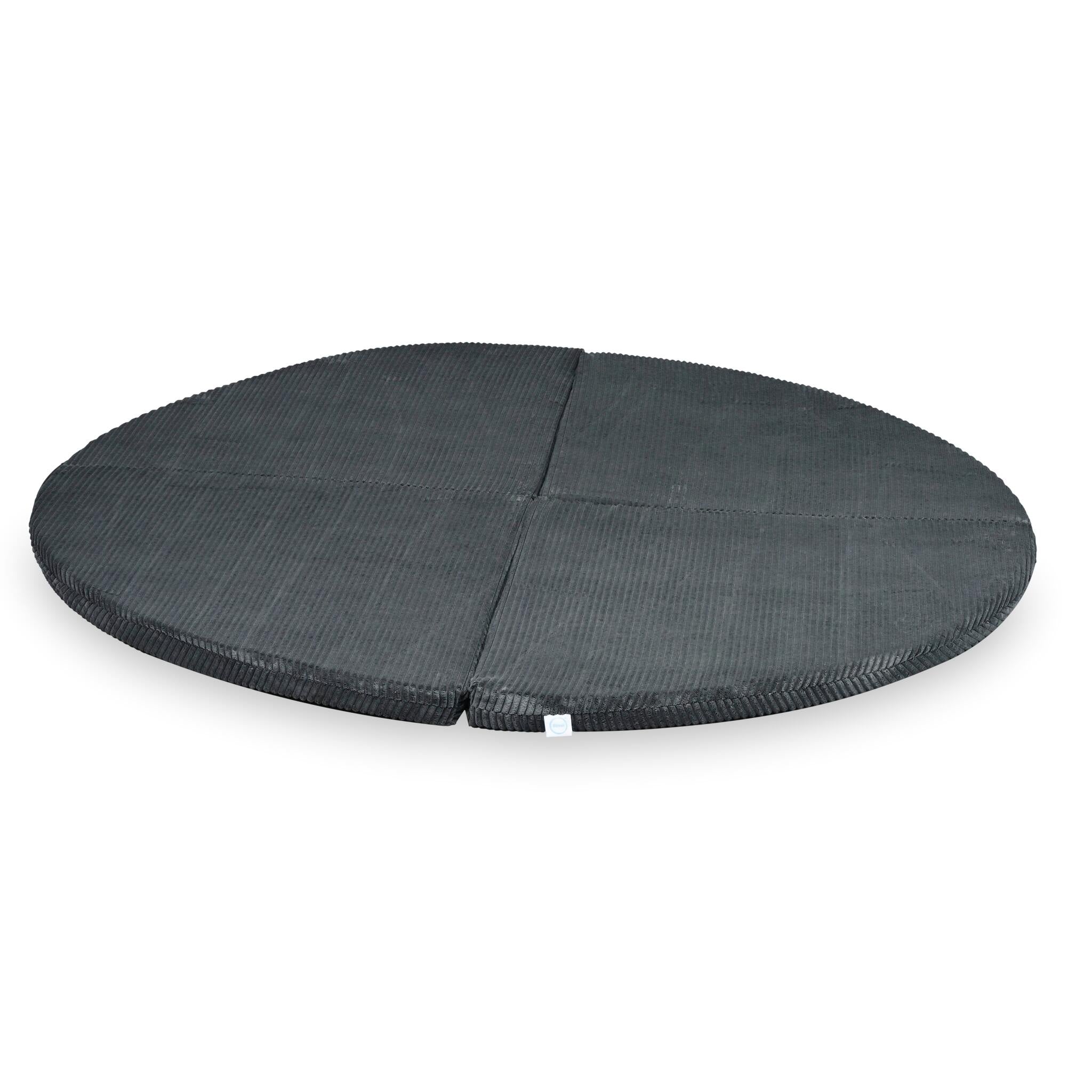 160cm Play Mat for Baby, Round Foldable Corduroy