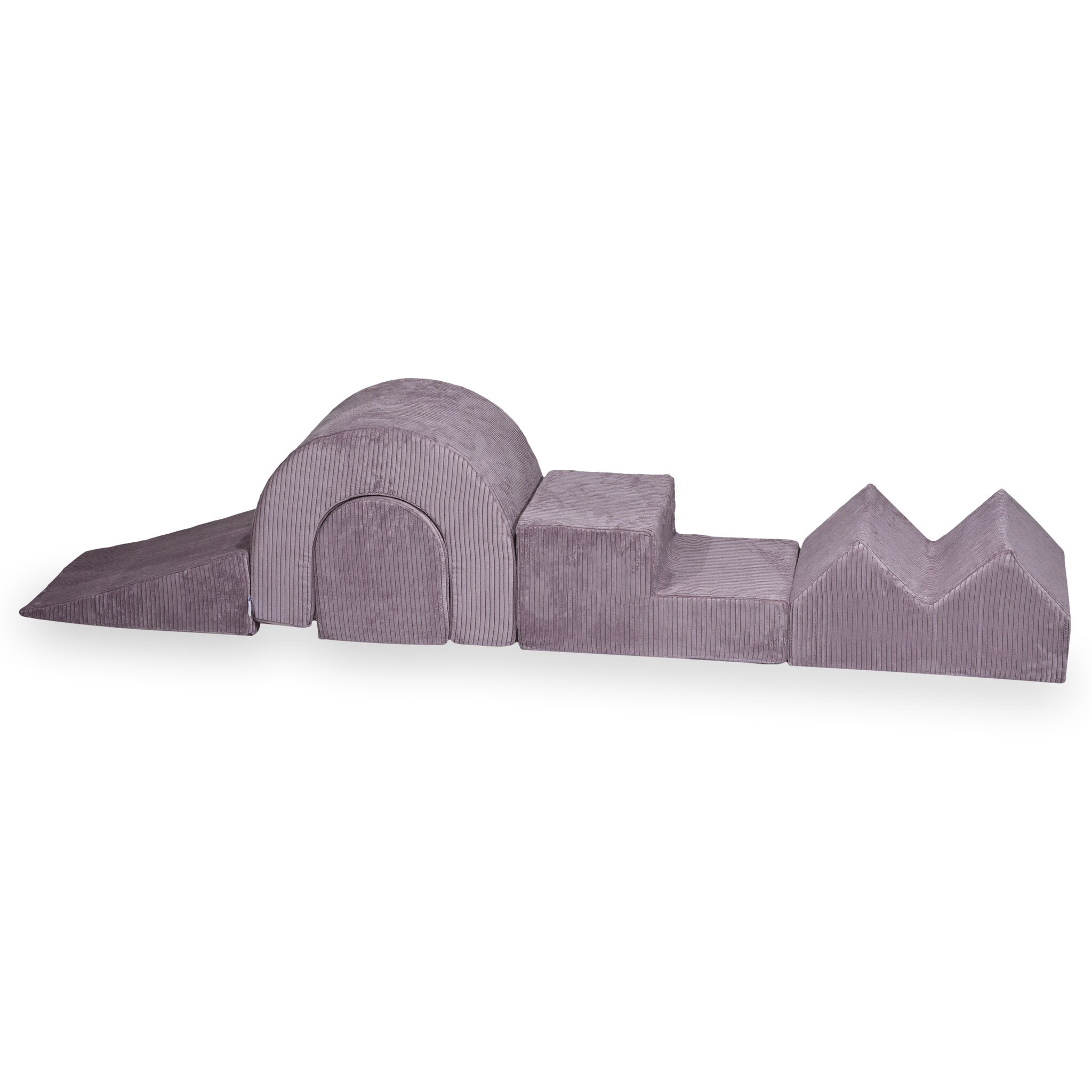 Corduroy velvet foam playground - 5 elements