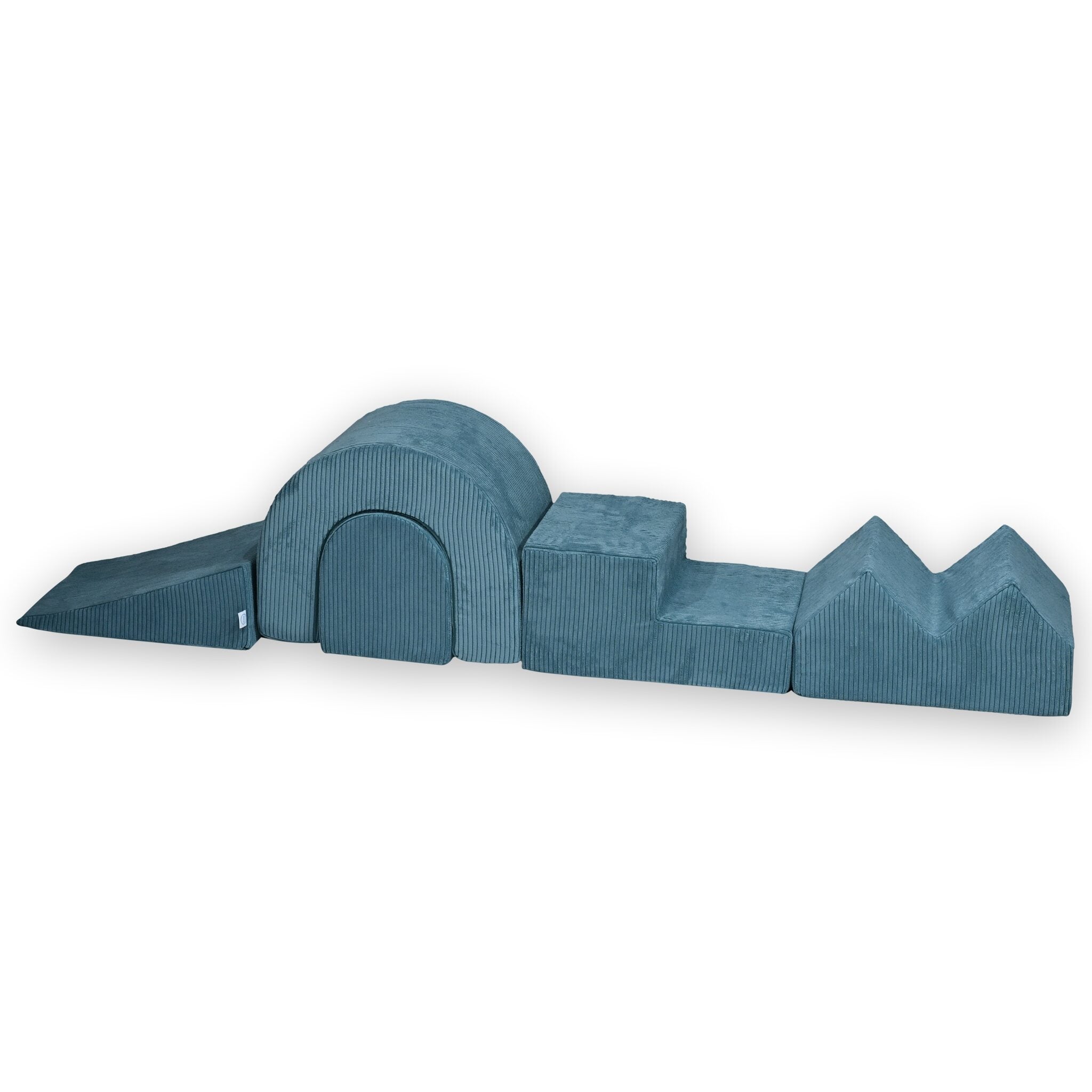 Corduroy velvet foam playground - 5 elements