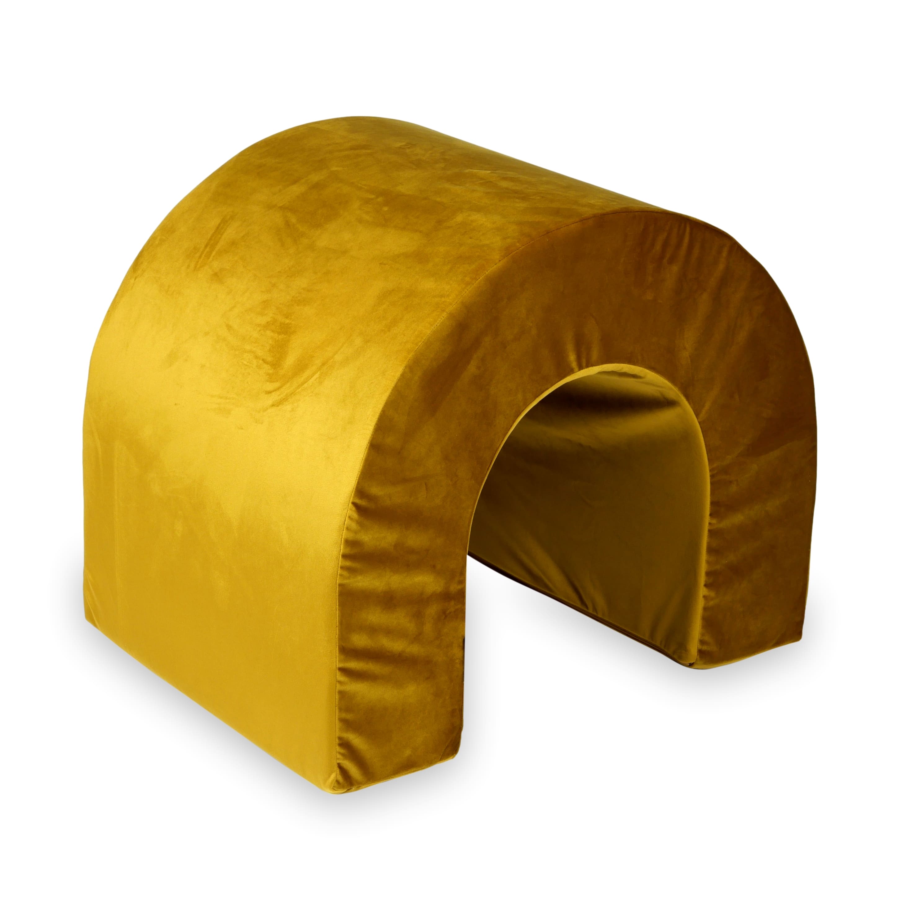 Foam tunnel for velvet playground