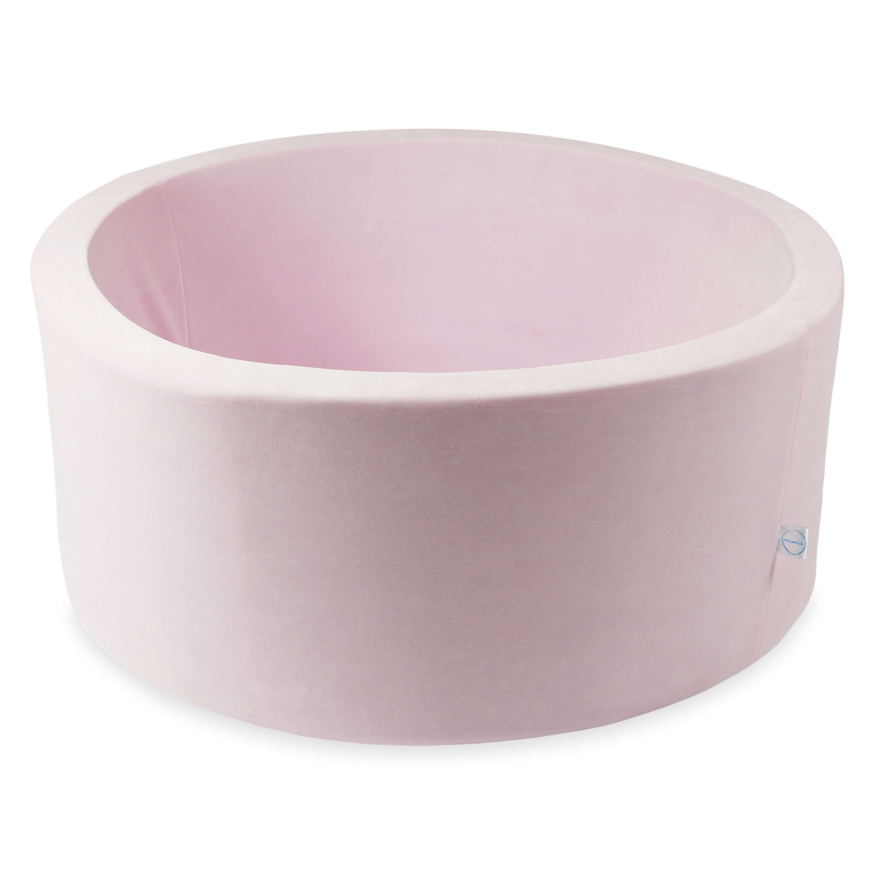 90x40 cm Velvet Soft Light Pink Ball Pit without Balls