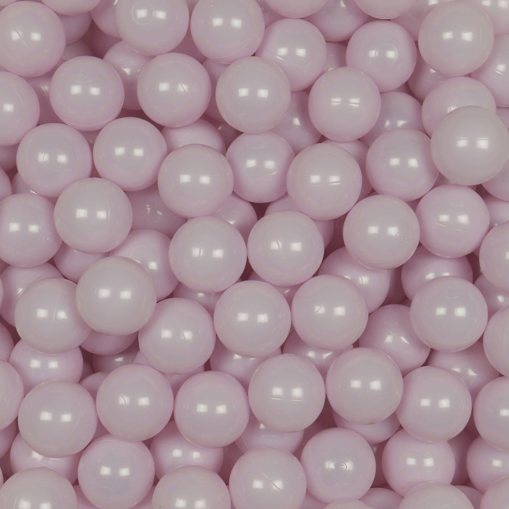 Play balls ø7cm 50 pieces light pink pearl