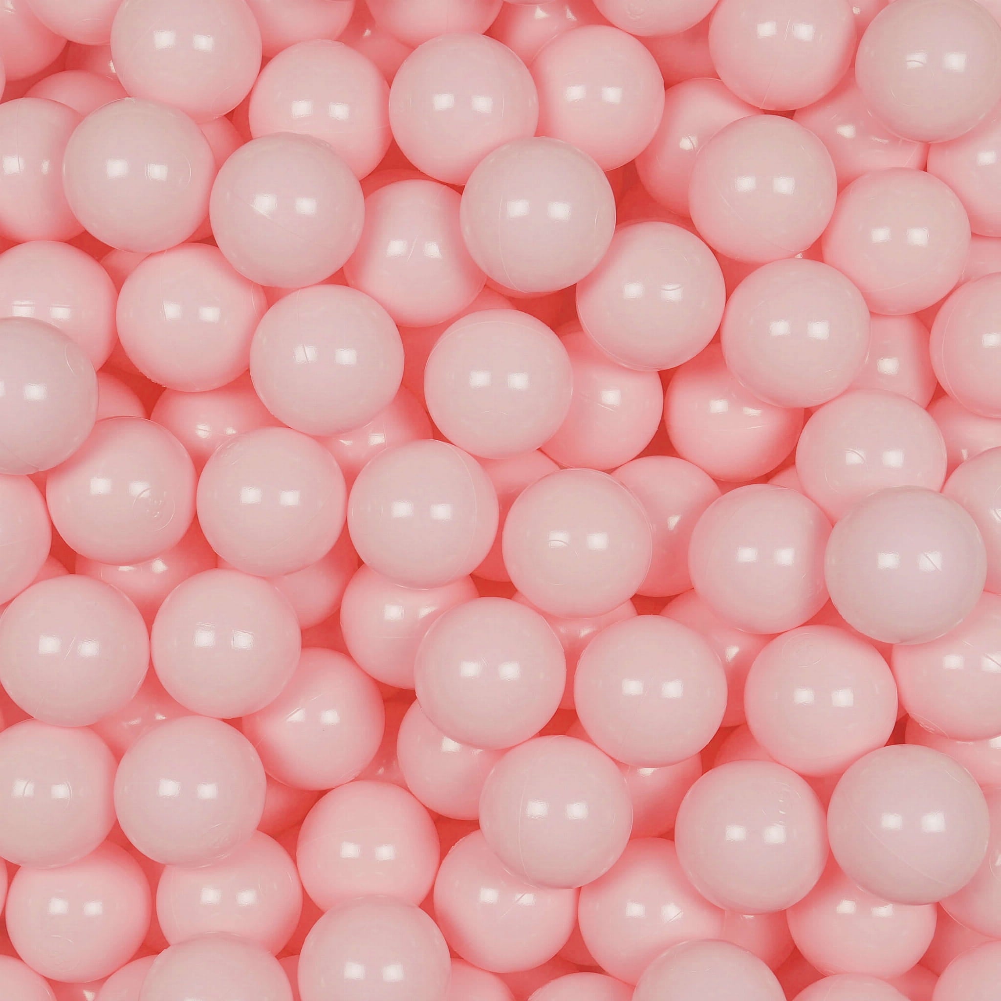 Game balls ø7cm 100 pieces light pink