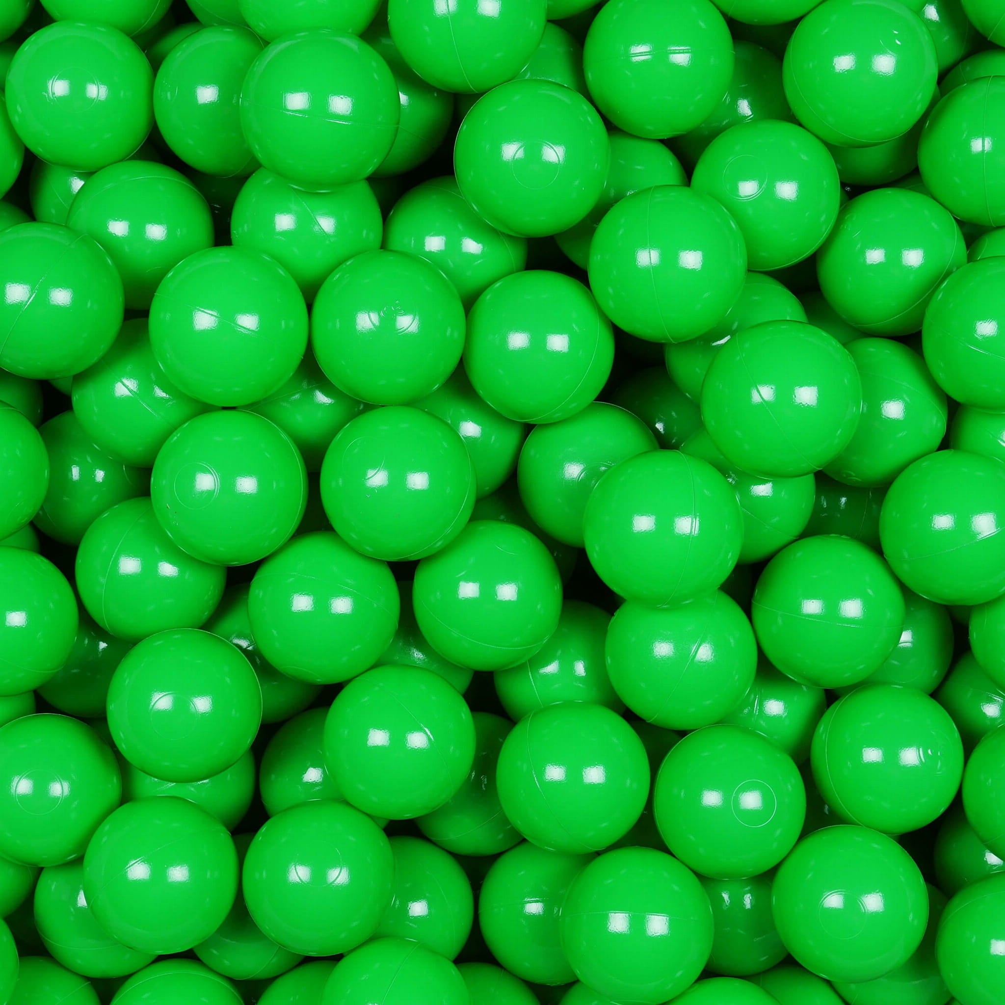 Game balls ø7cm 100 pieces green