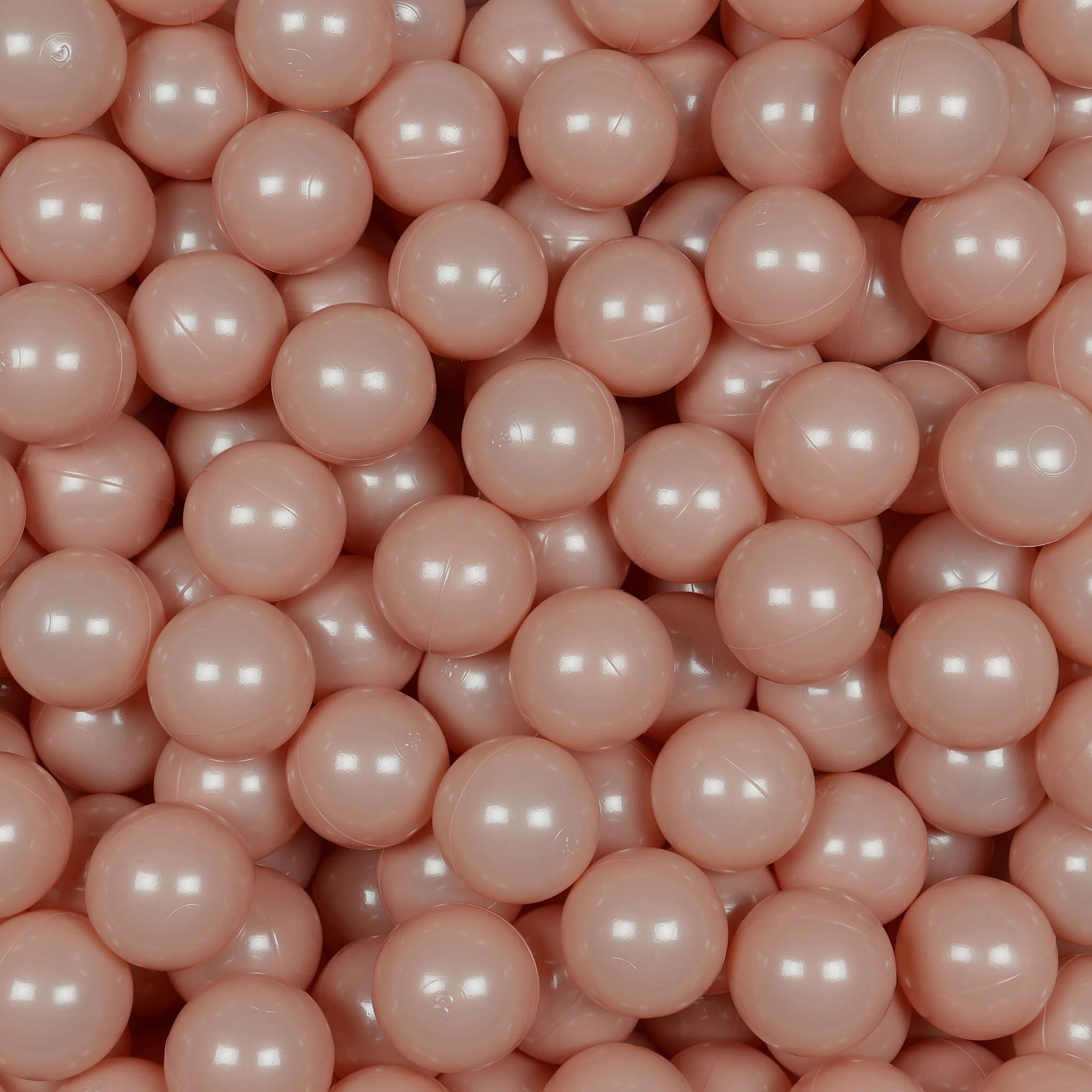 Game balls ø7cm 100 pieces rose gold