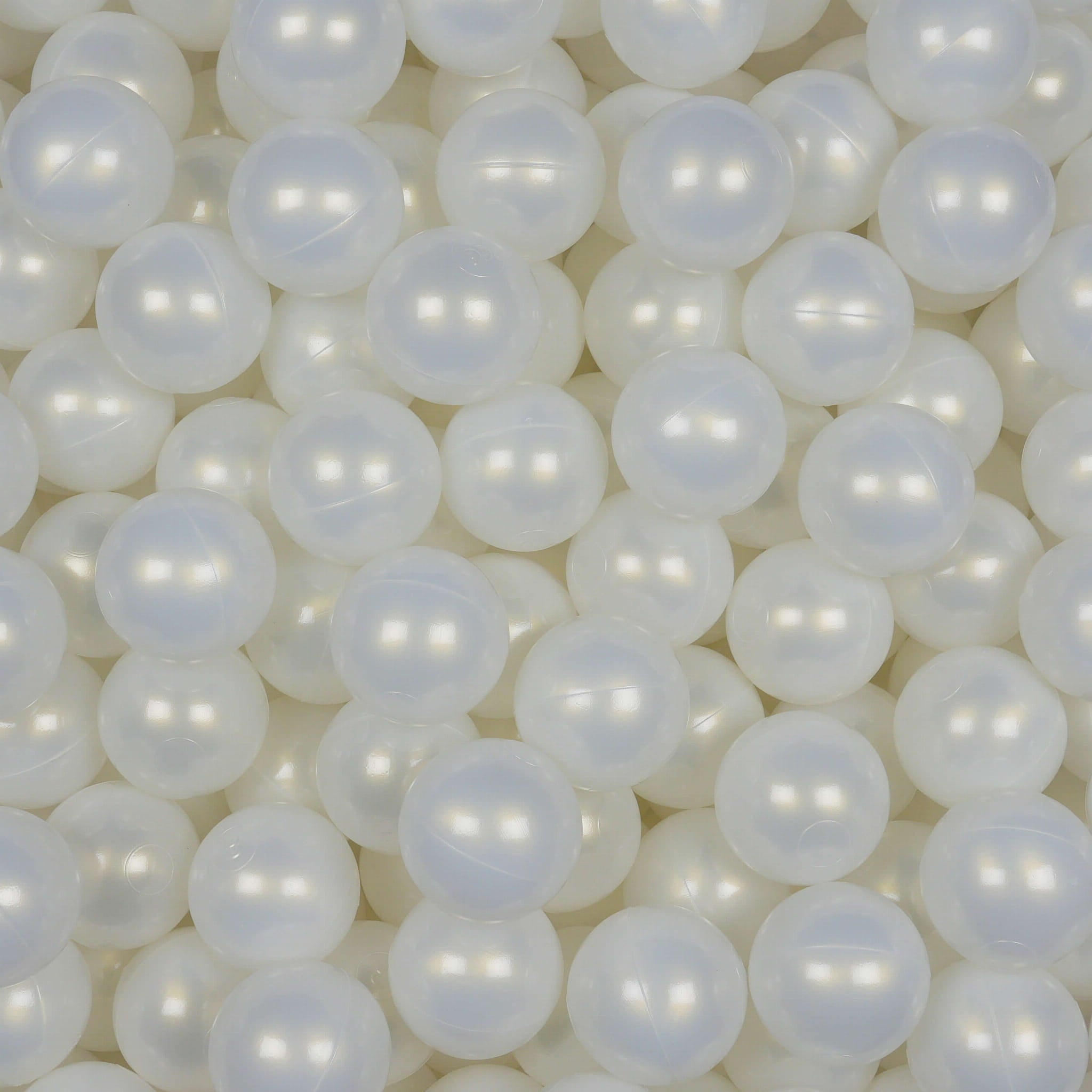 Game balls ø7cm 100 pieces iridescent