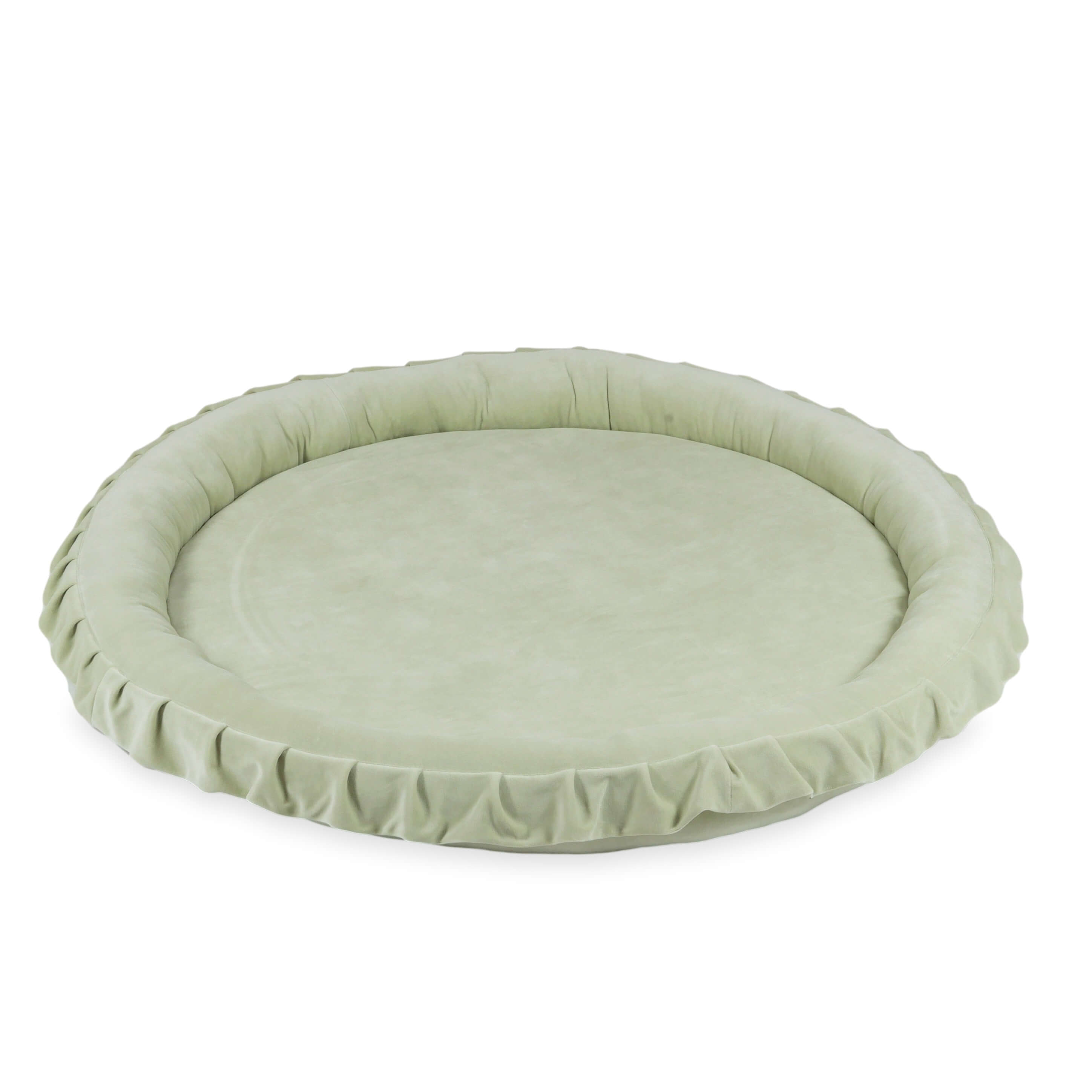 Baby nest play mat 120cm in soft velvet
