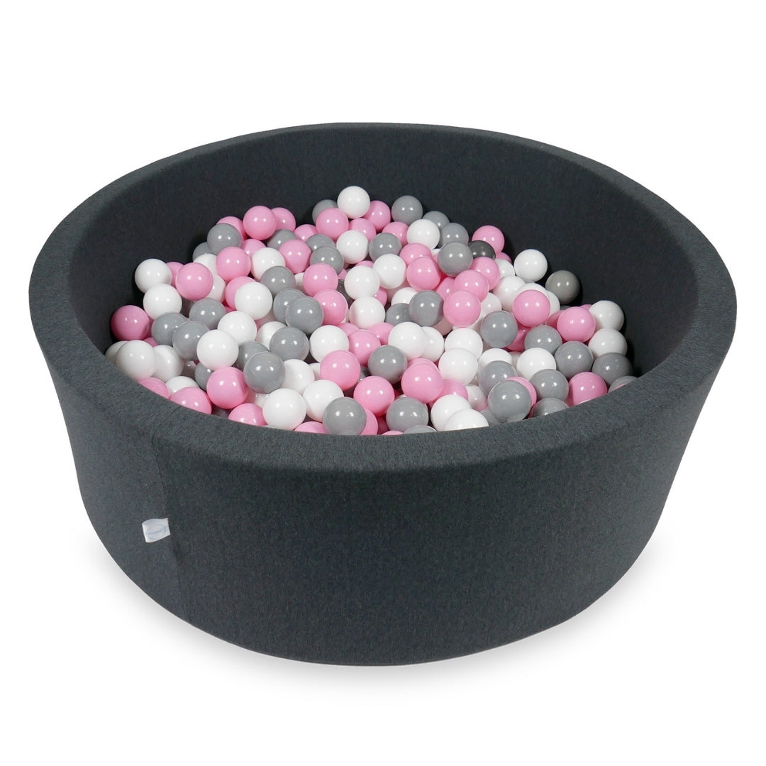 Graphite ball pit 110x40 cm with 500 balls