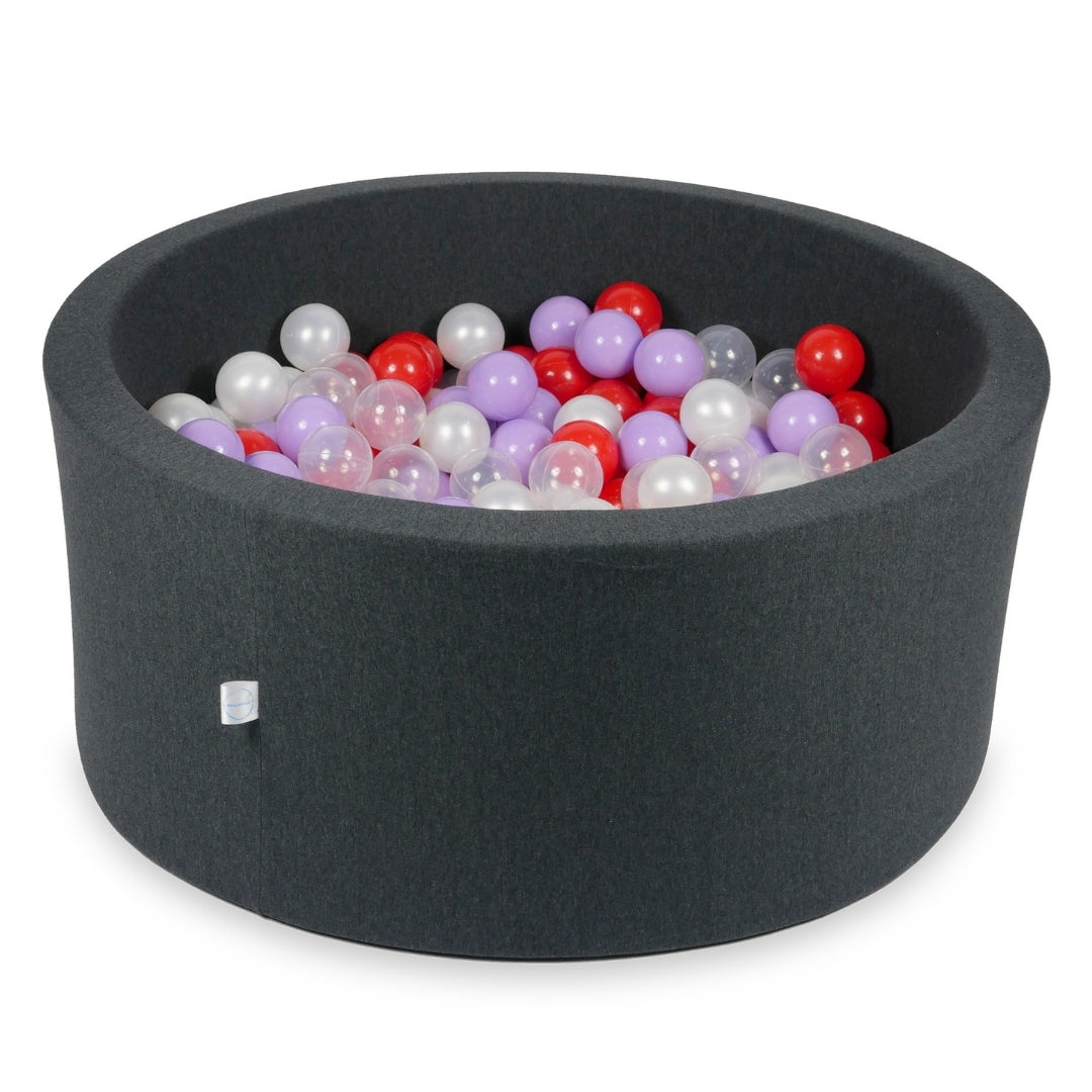 90x40 cm Graphite Ball Pit with 300 Balls